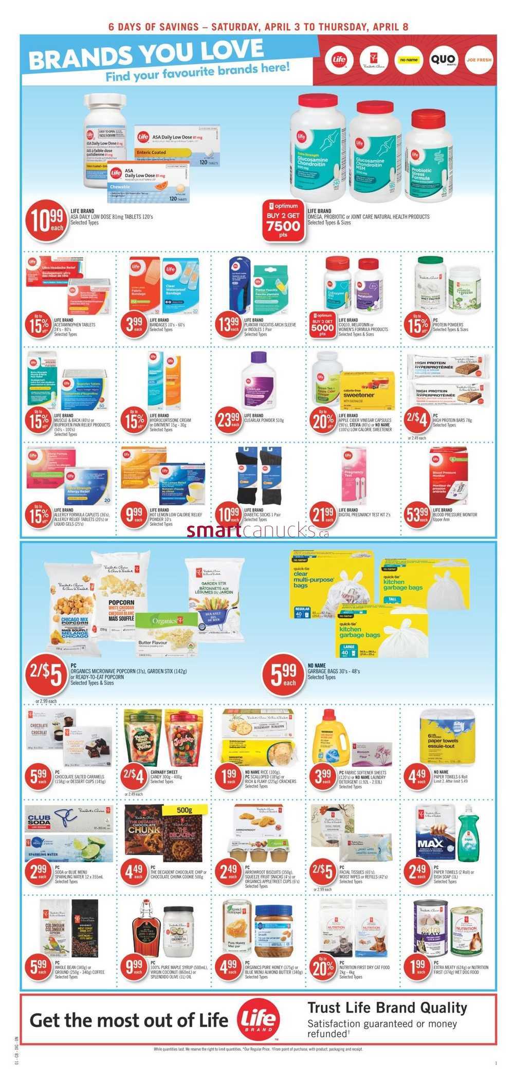 Shoppers Drug Mart (ON) Flyer April 3 to 8