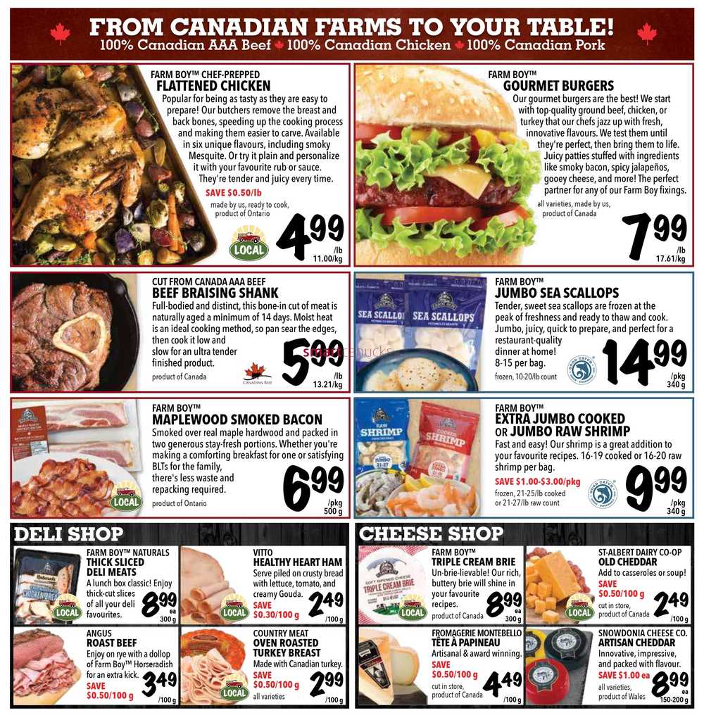 Farm Boy Richmond Hill And Newmarket Flyer April 8 To 14