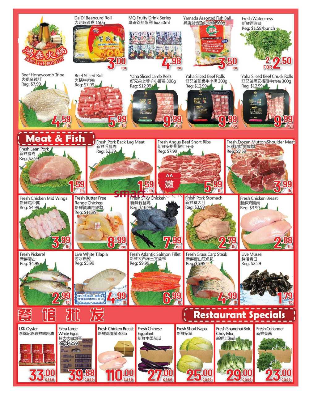Hong Tai Supermarket Flyer April 9 to 15