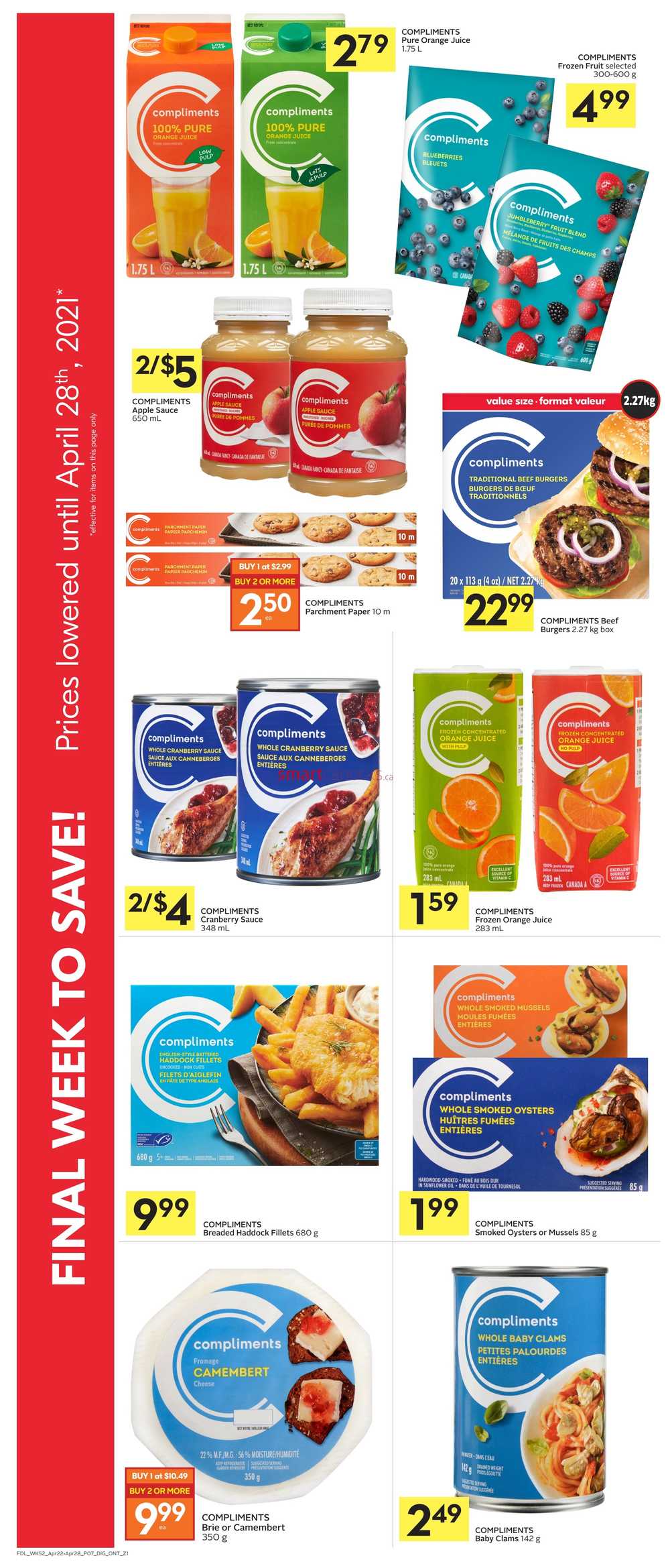 Foodland (ON) Flyer April 22 to 28