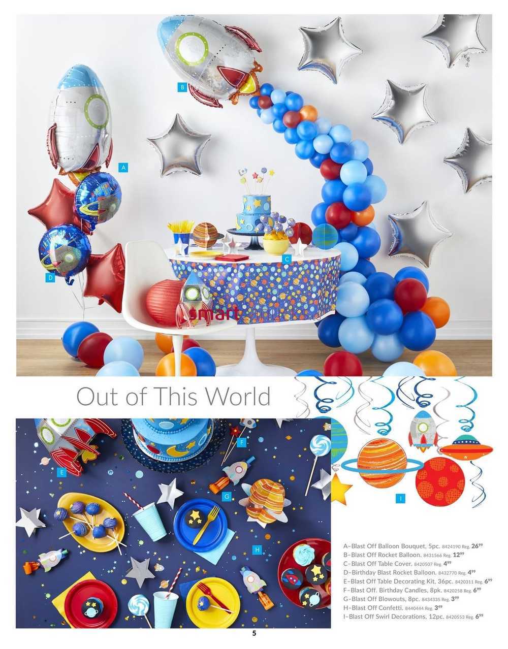 Party City 2021 Birthday Party Guide June 18 To December 9