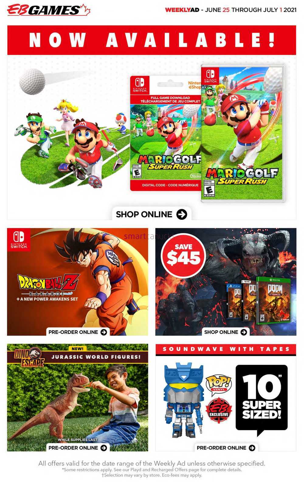 EB Games Flyer June 25 to July 1