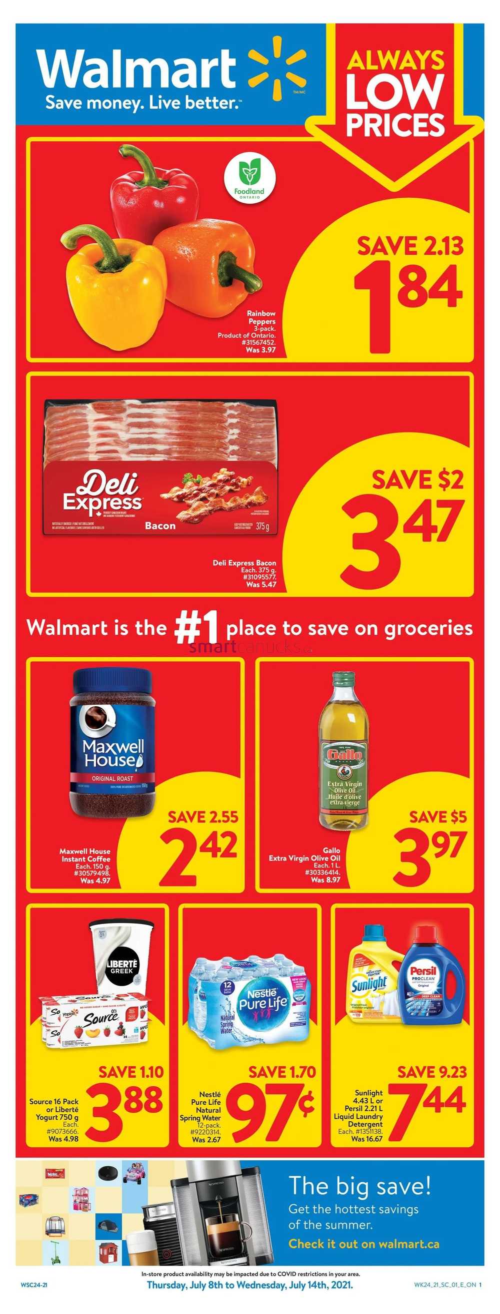 Walmart (ON) Flyer July 8 to 14