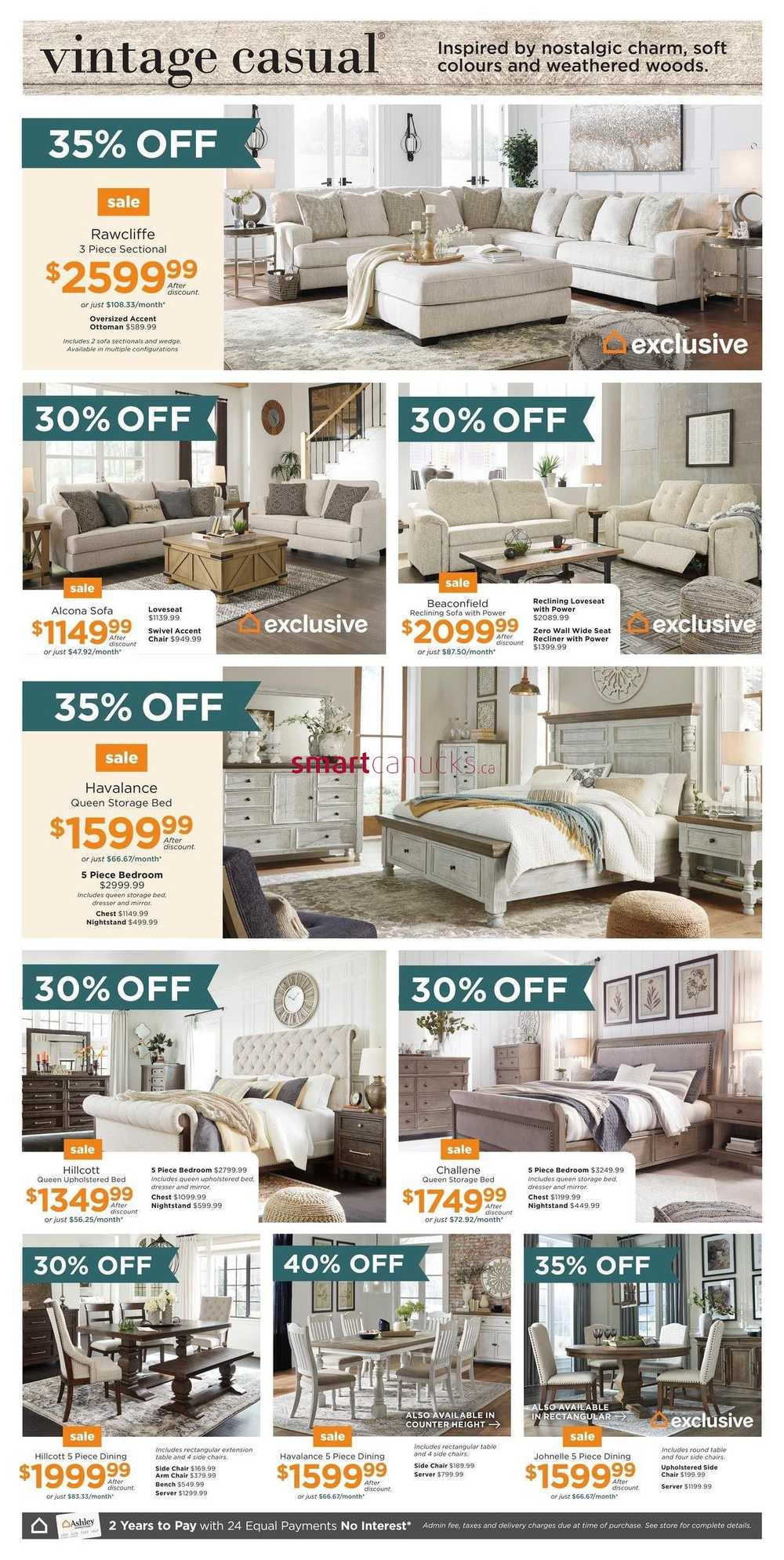 Ashley HomeStore (ON) Flyer August 17 to 26