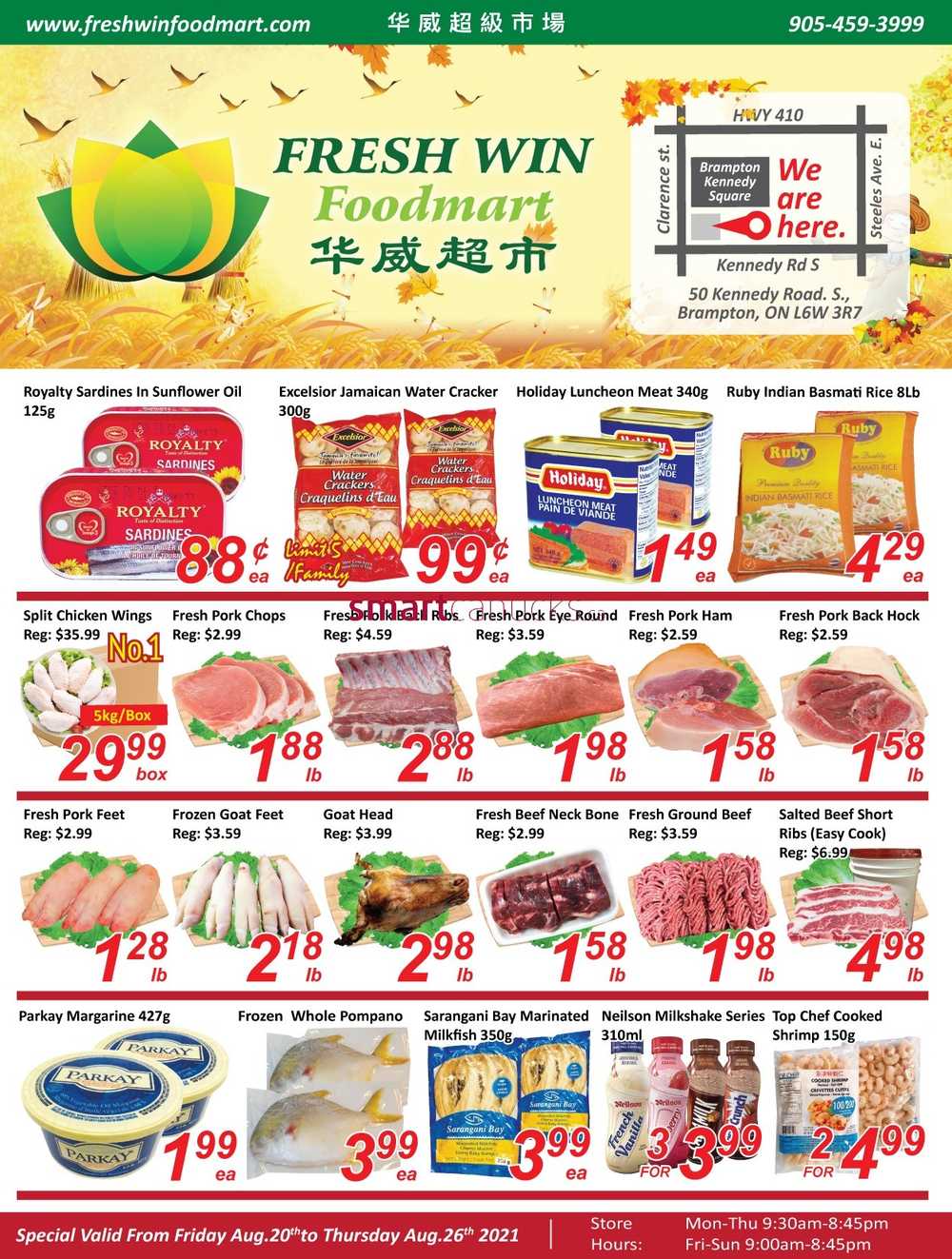 Fresh Win Foodmart Flyer August 20 to 26