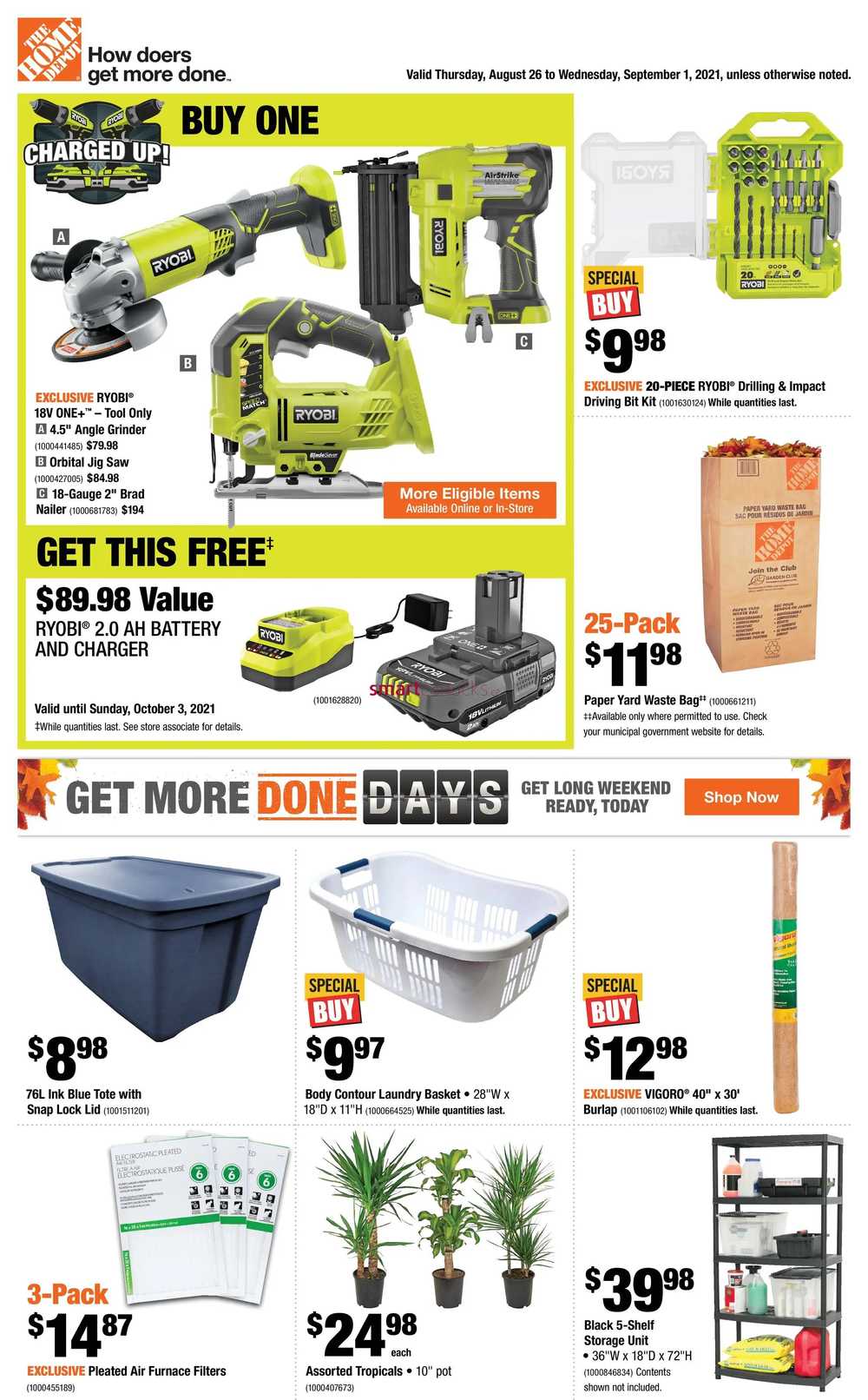 Home Depot Sales Flyer This Week