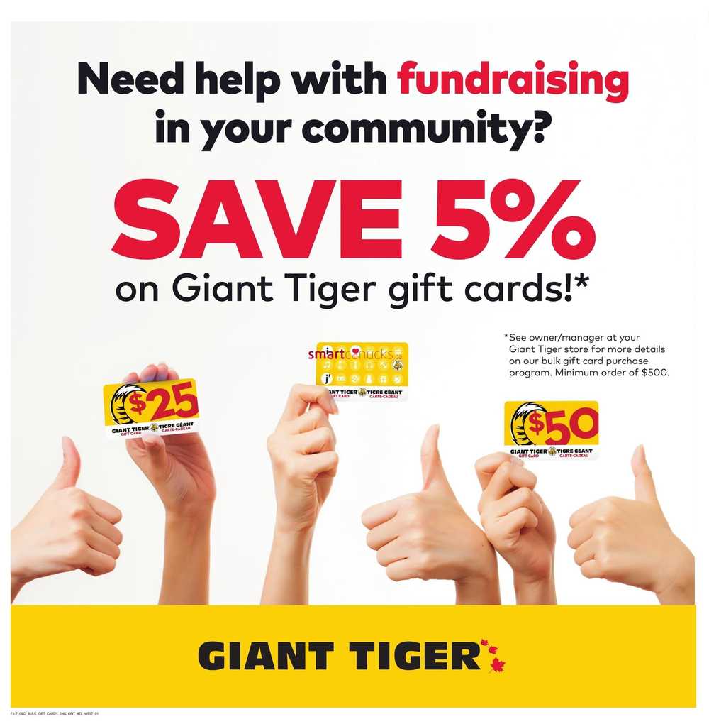 Giant Tiger Gift Card