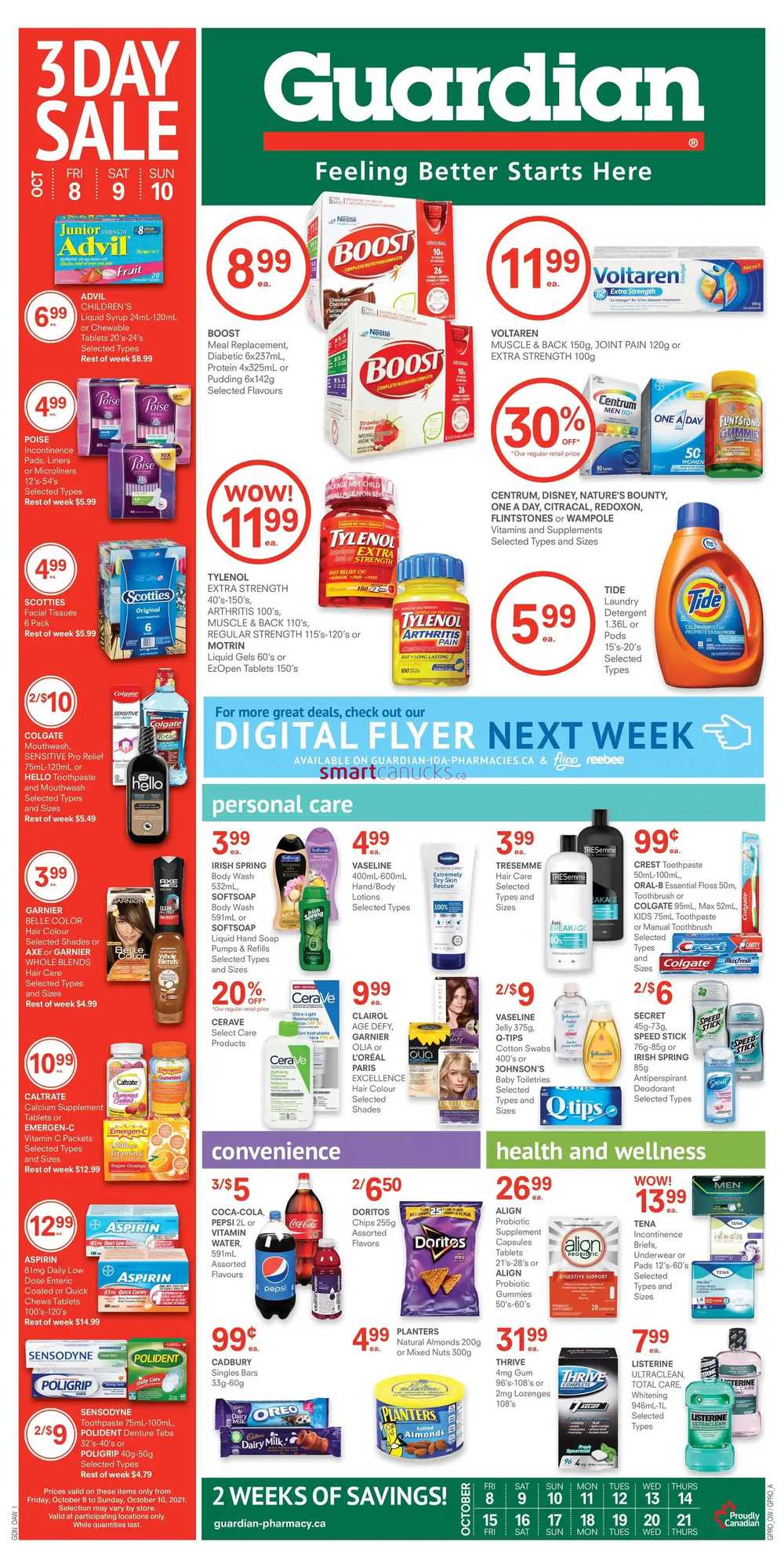 Guardian Flyer October 8 to 21