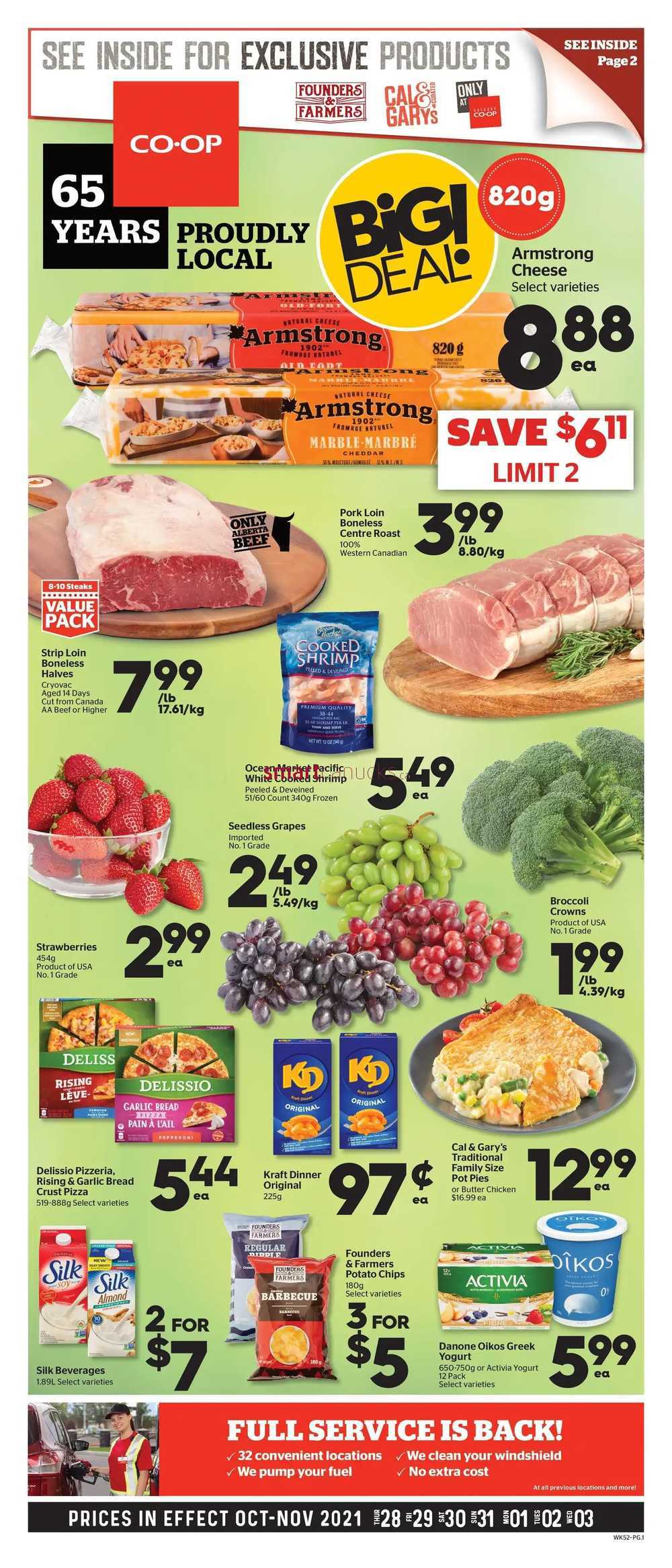 Calgary Co op Flyer October 28 To November 3