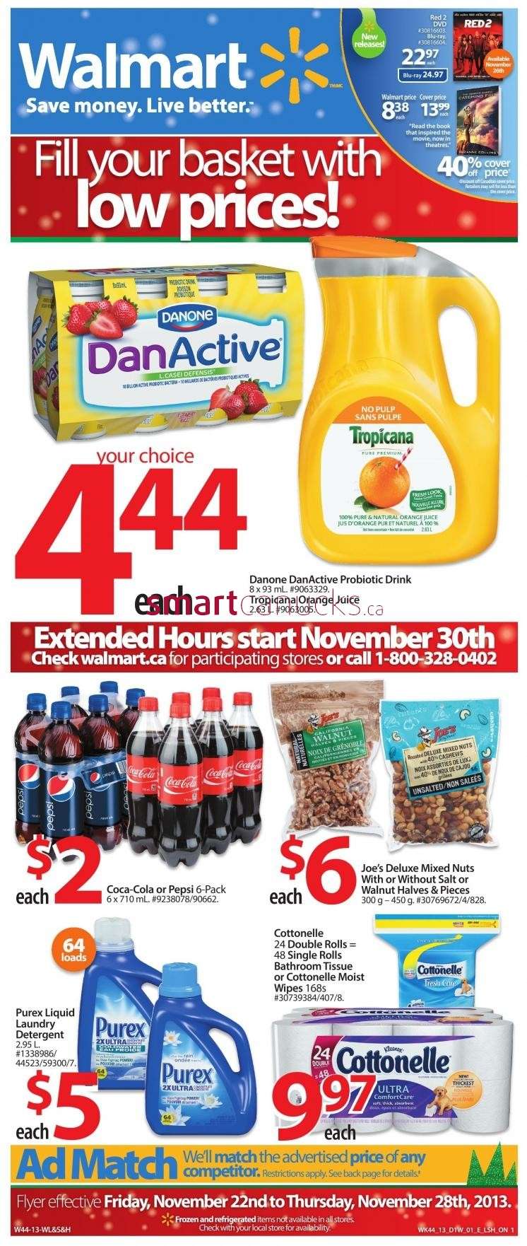 Walmart(ON) flyer November 22 to 28