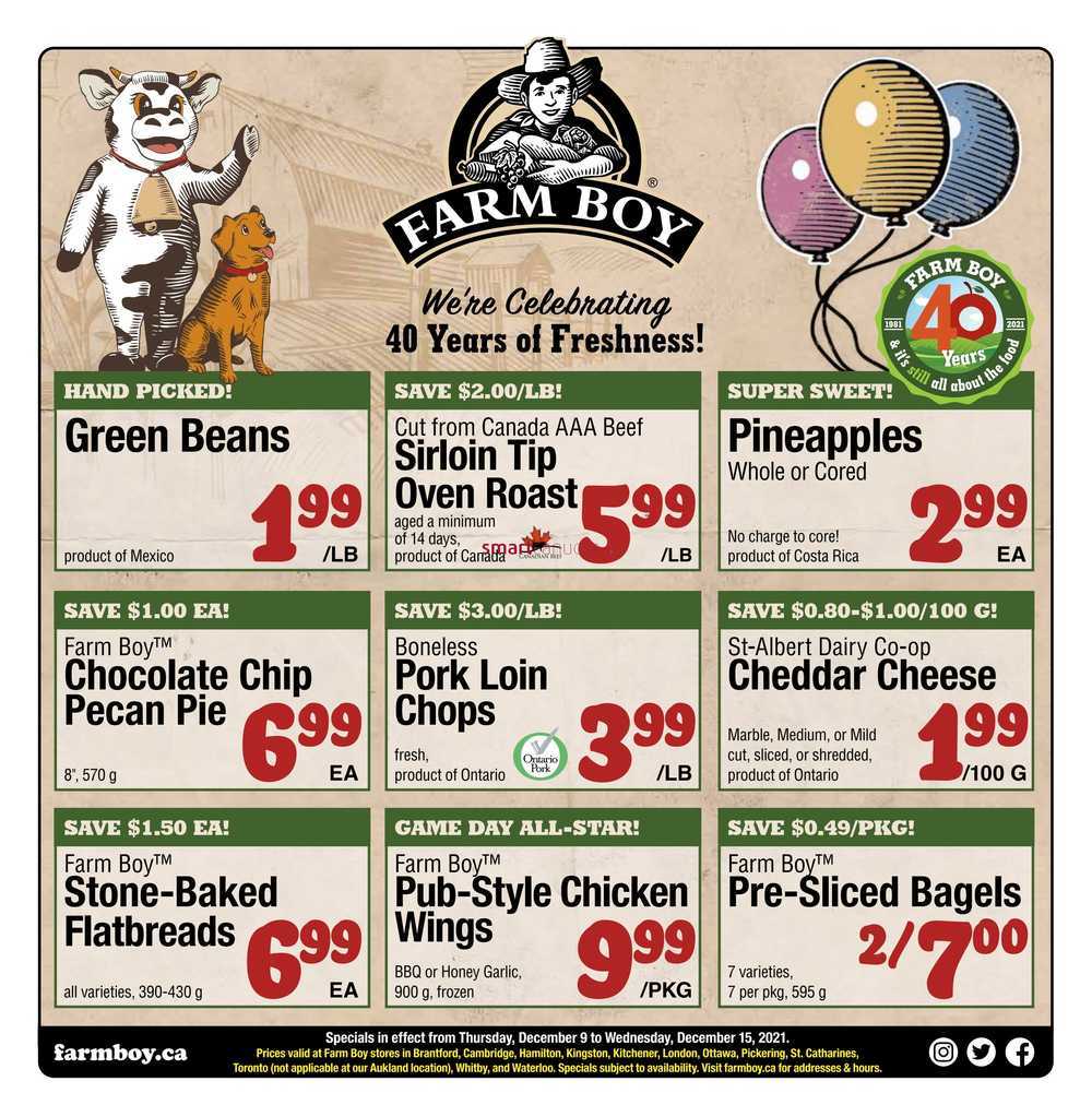 Farm Boy (Brantford, Cambridge, Hamilton, Kingston, Kitchener, London