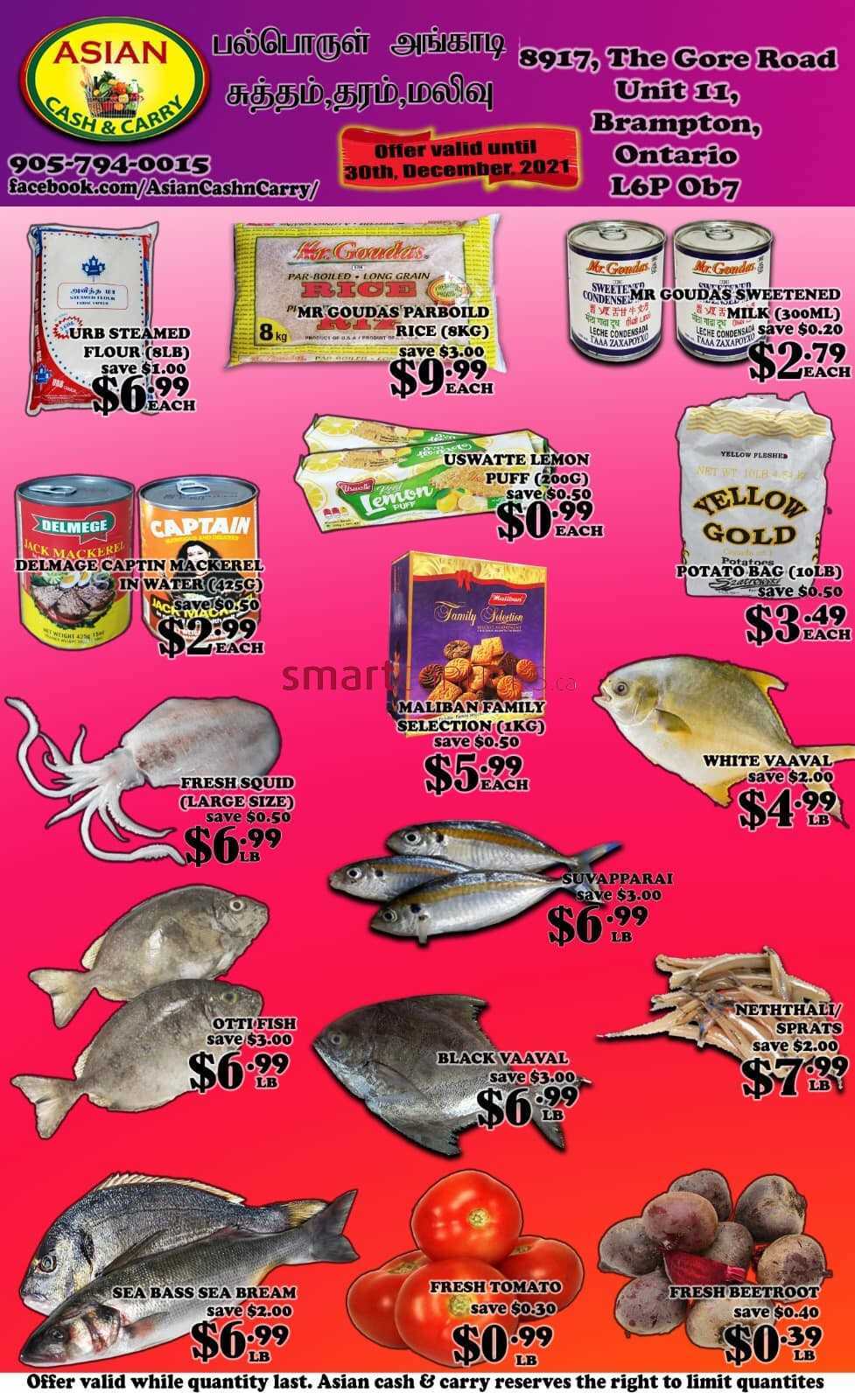 Asian Cash & Carry Canada Flyers