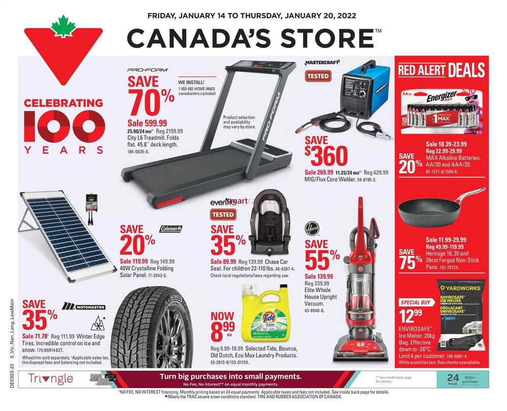 Canadian Tire (West) Flyer January 14 to 20