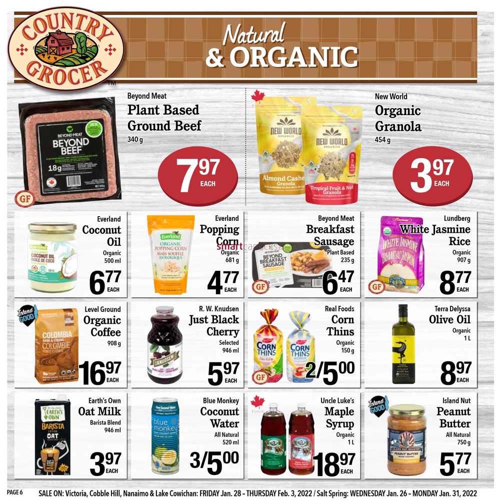 Country Grocer Flyer January 28 To February 3