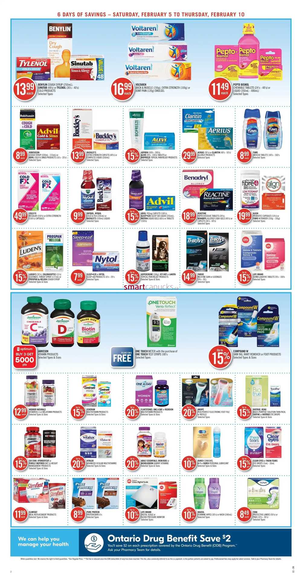 Shoppers Drug Mart (ON) Flyer February 5 to 10
