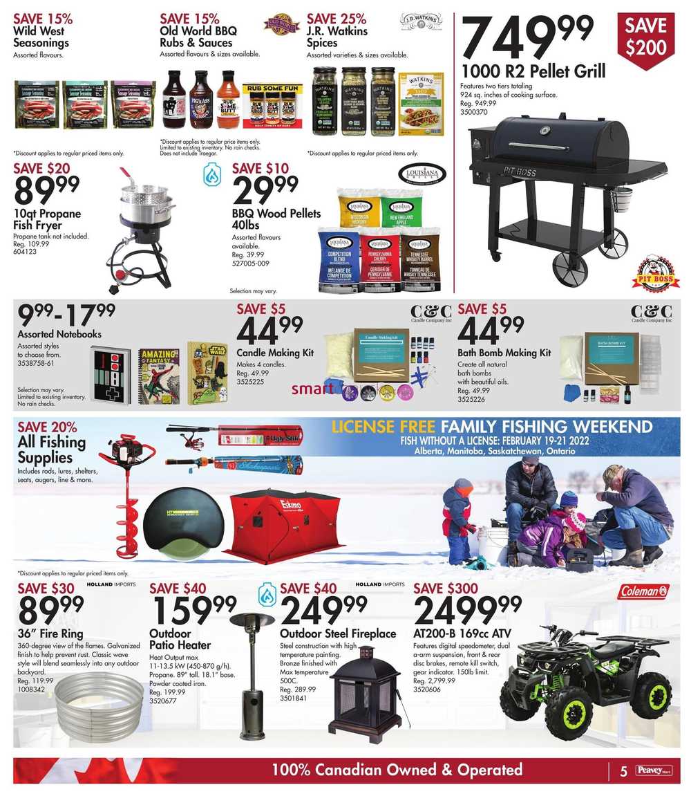 Peavey Mart Flyer February 17 to 24