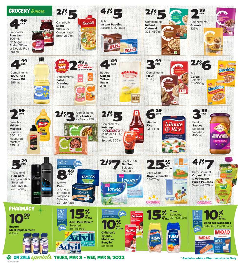 Thrifty Foods Flyer March 3 to 9