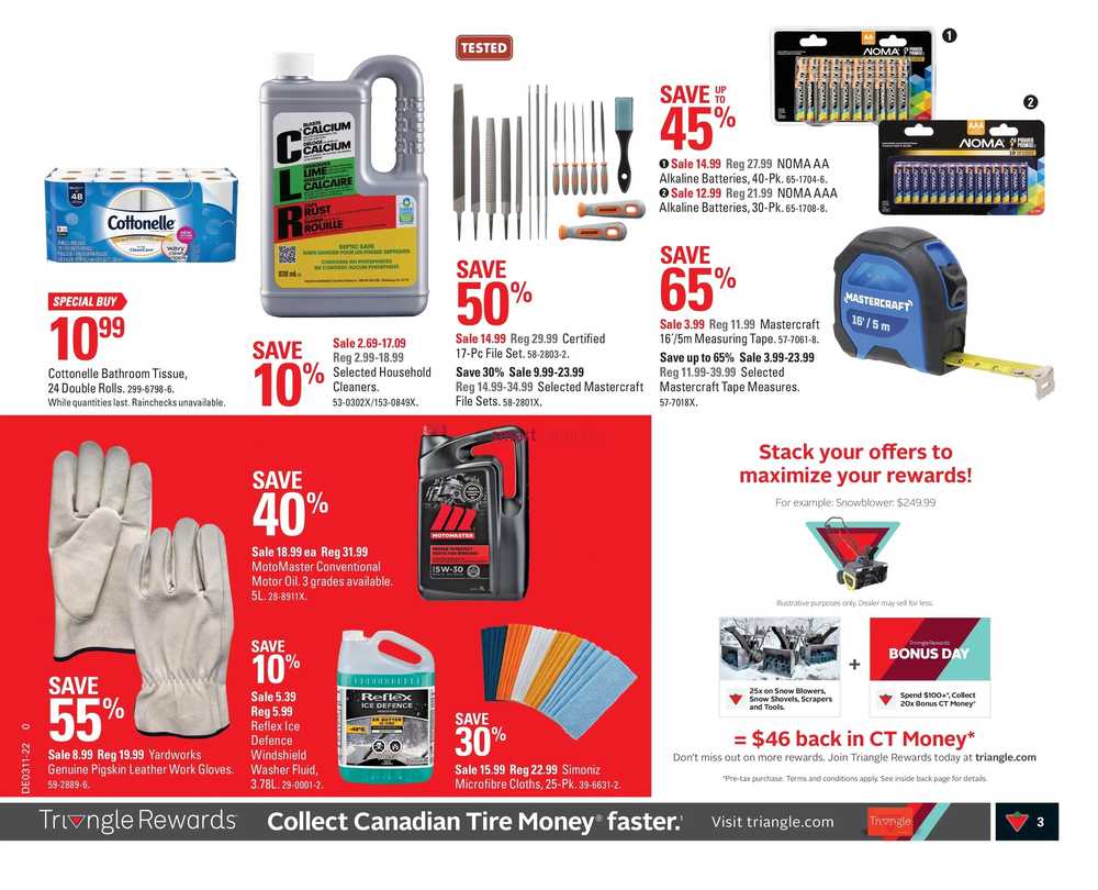 Canadian Tire (West) Flyer March 11 to 17