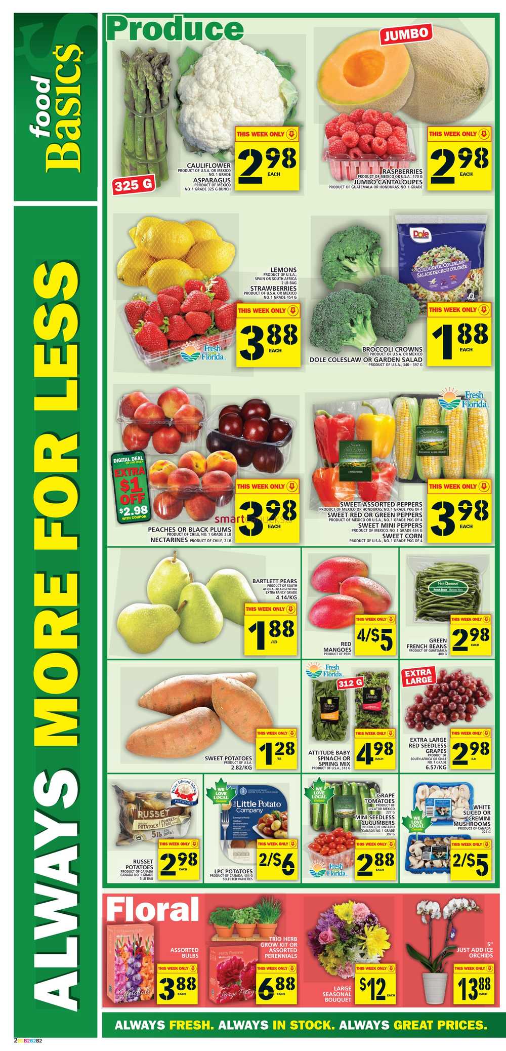 Food Basics Flyer March 24 to 30