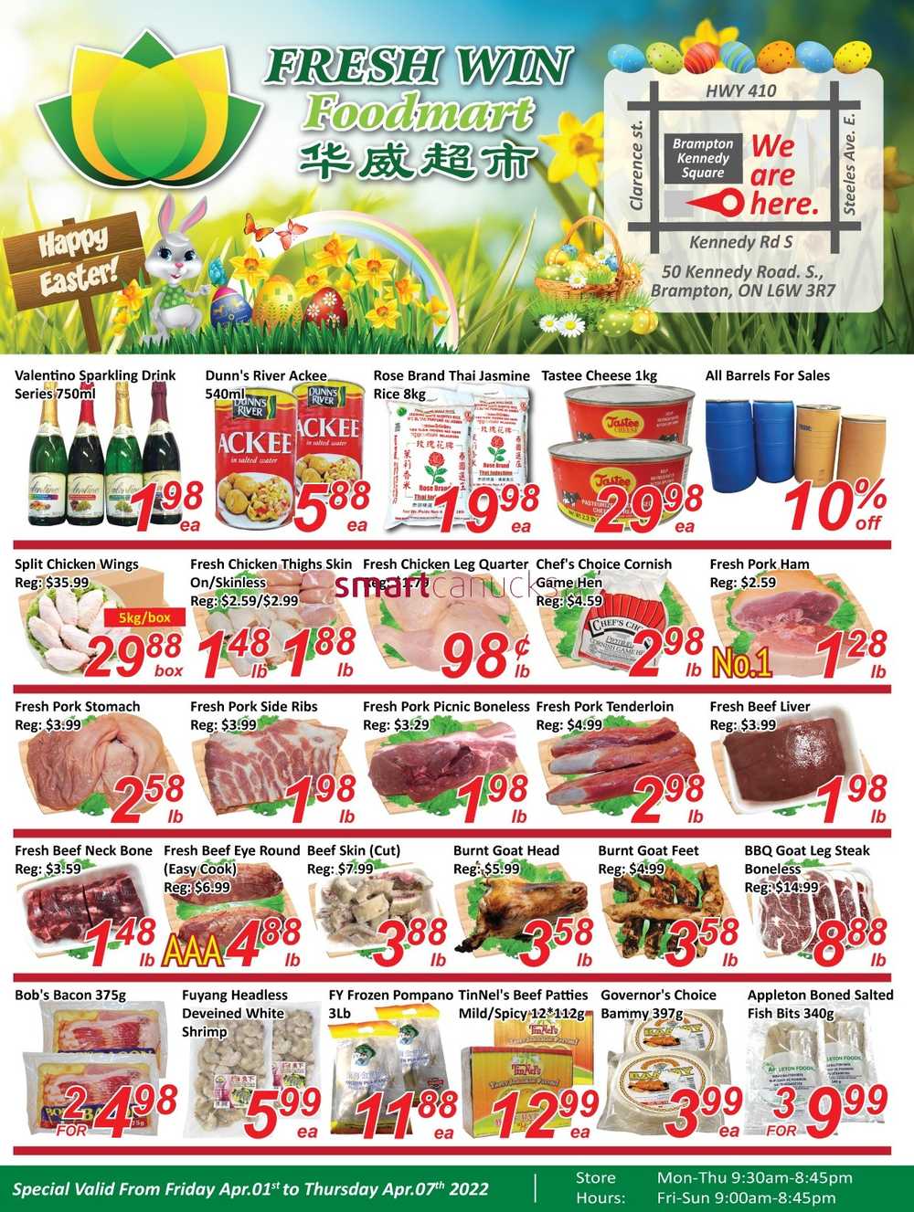 Fresh Win Foodmart Flyer April 1 to 7