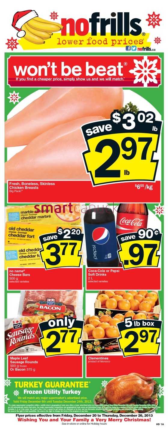 No Frills(ON) flyer December 20 to 26