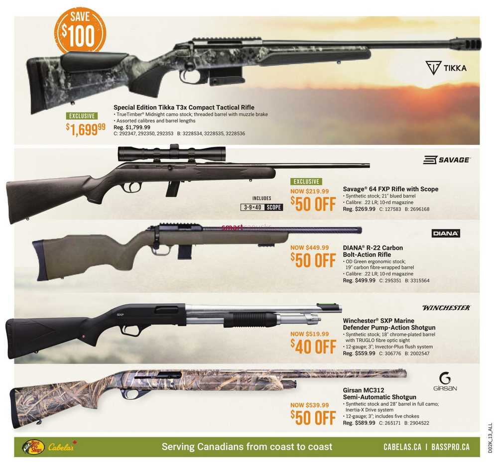 Bass Pro Shops Flyer April To May