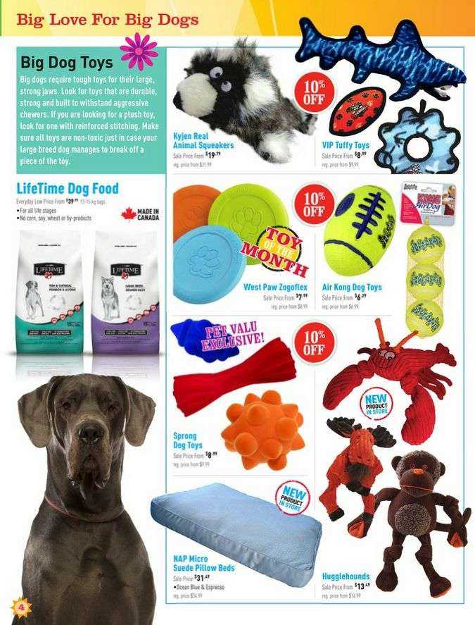 pet valu dog toys