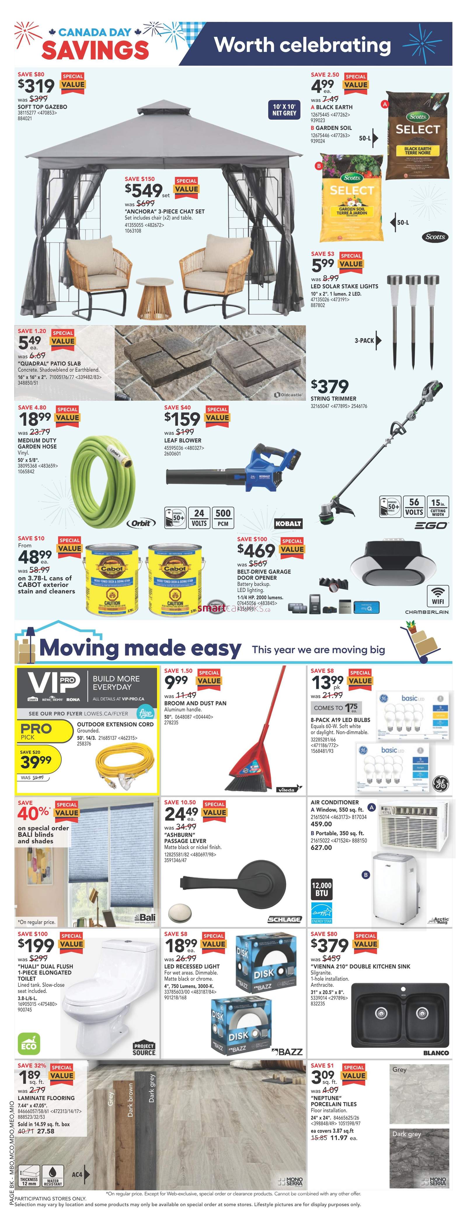 Lowe's (ON) Flyer June 30 to July 6