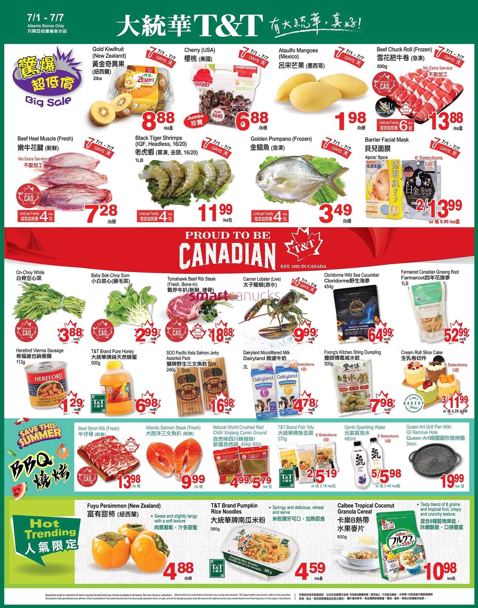 T&T Supermarket Canada Flyers