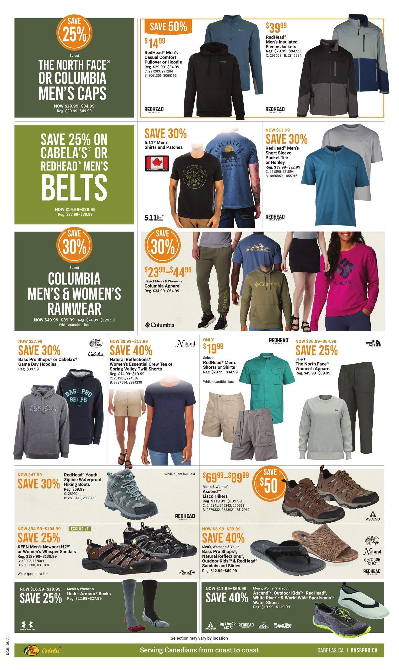 Cabela's Flyer July 21 to August 3
