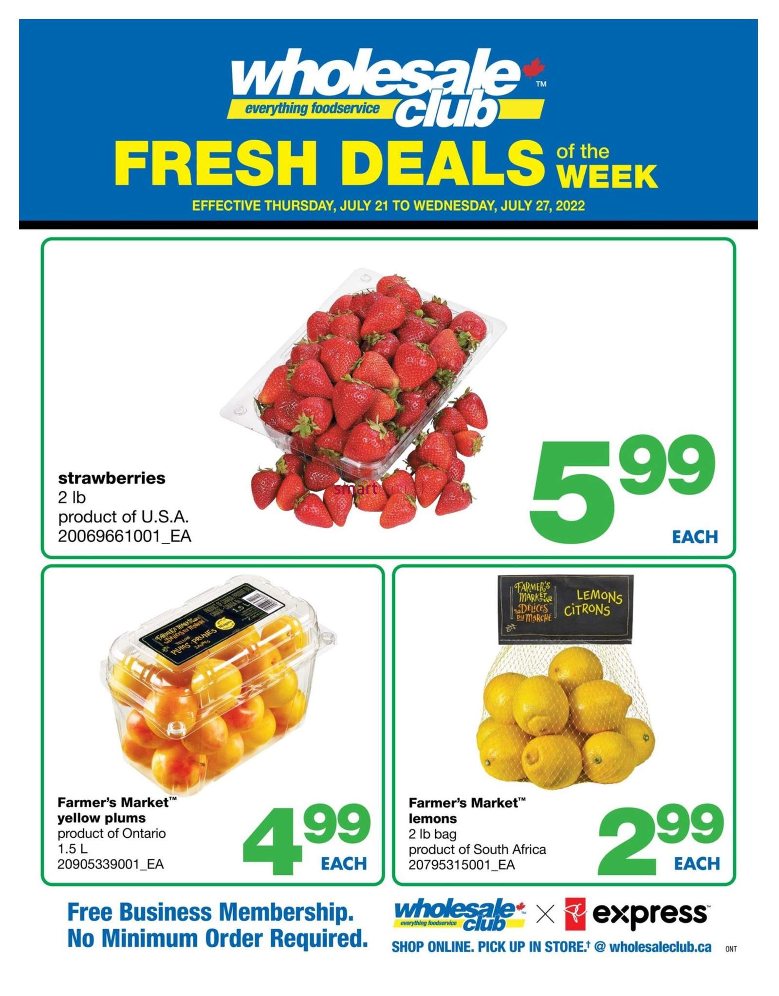 Wholesale Club ON Fresh Deals Of The Week Flyer July 21 To 27   Wholesale Club On Fresh Deals Of The Week Flyer July 21 To 27 1 