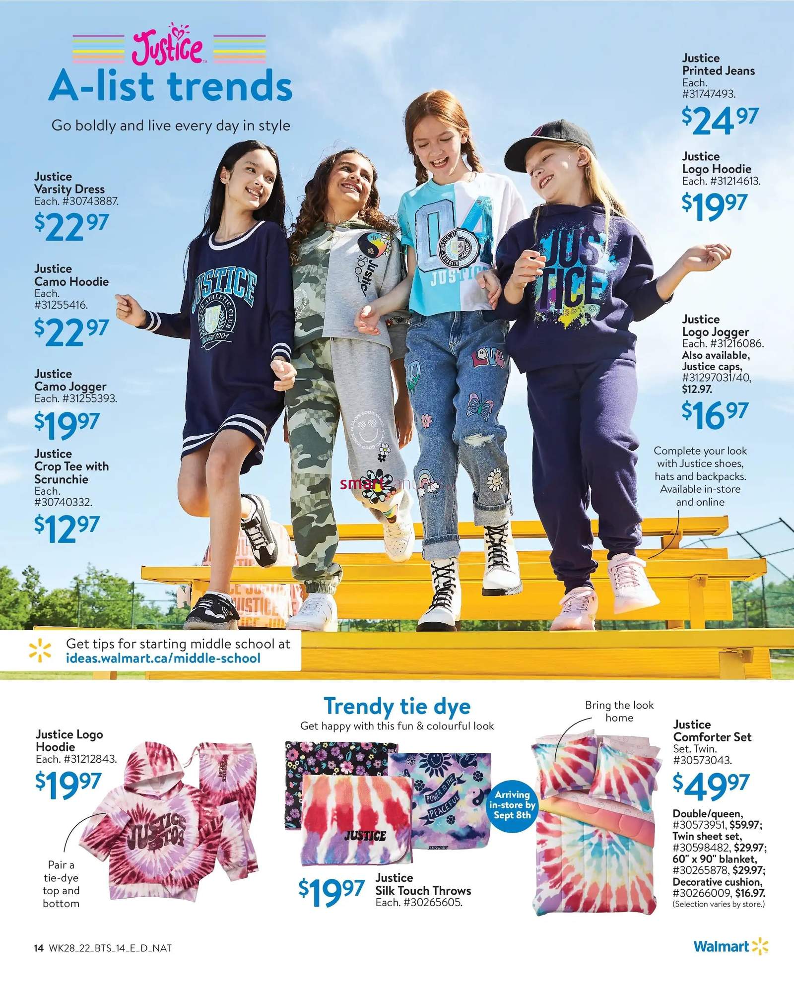 Walmart Rule the School Flyer August 4 to September 7