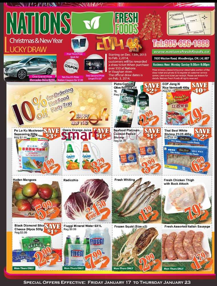 Nations Fresh Foods(Vaughan) flyer January 17 to 23
