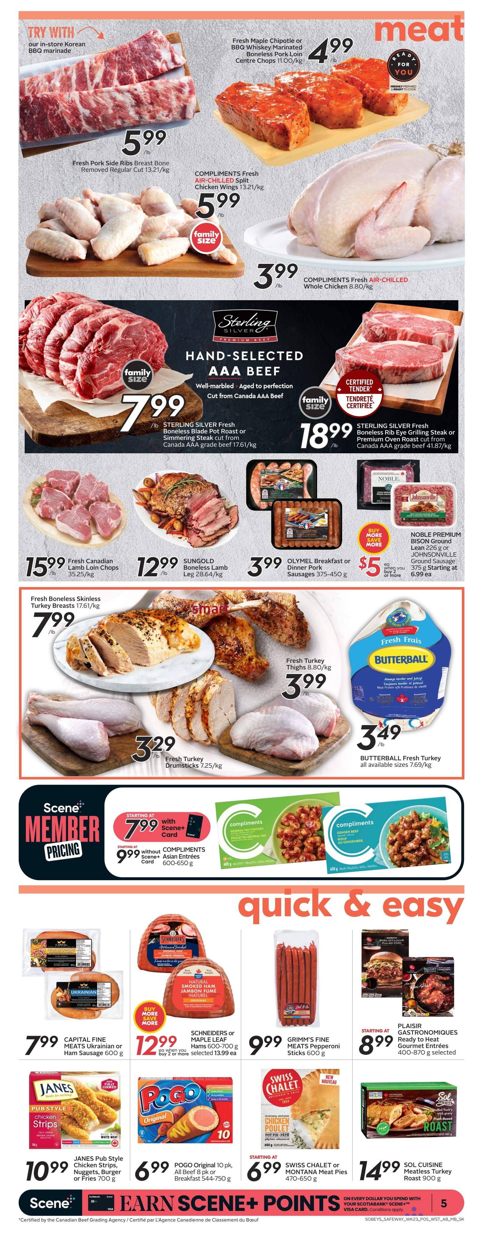 Sobeys/Safeway (AB) Flyer October 6 to 12