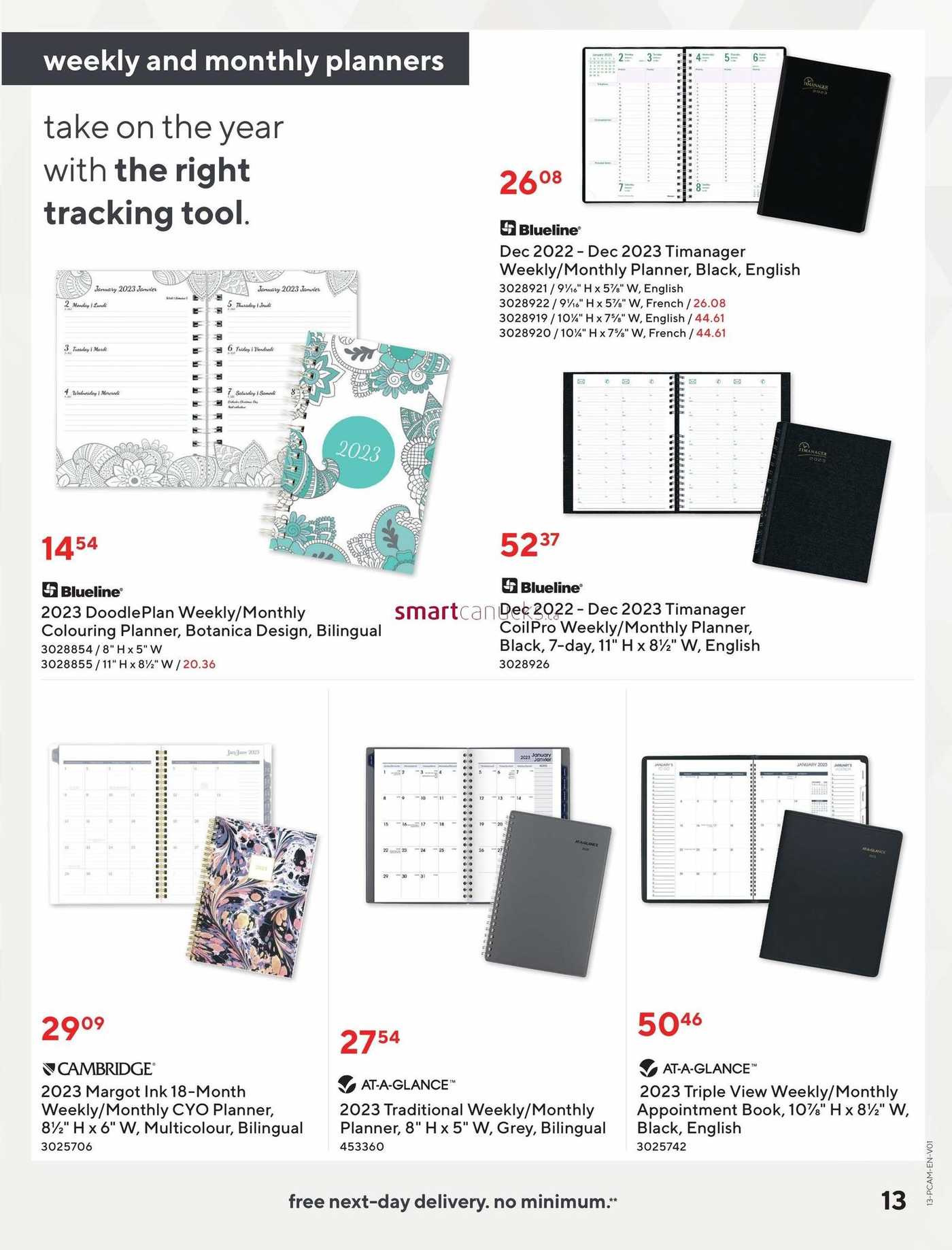 Staples 2023 Calendars And Planners Guide October 5 To December 31