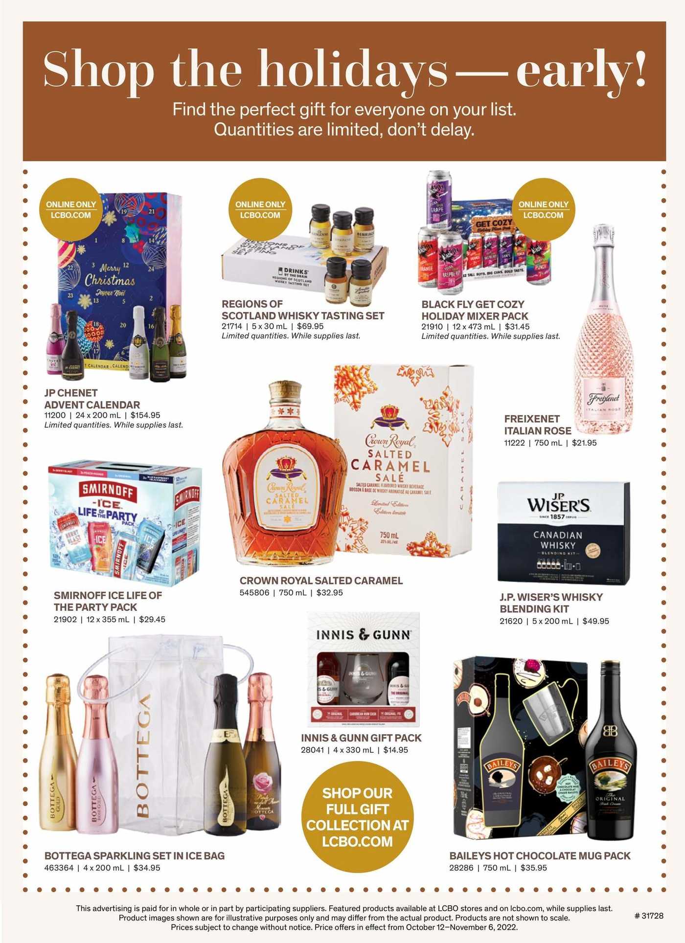 LCBO Flyer October 9 To November 6 LCBO Flyer October 9 To November 6
