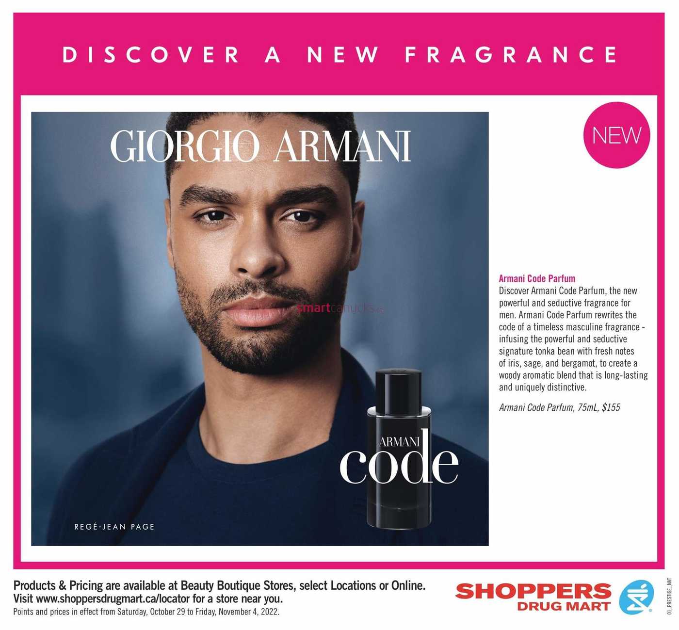 Shoppers Drug Mart ON Flyer October 29 To November 4
