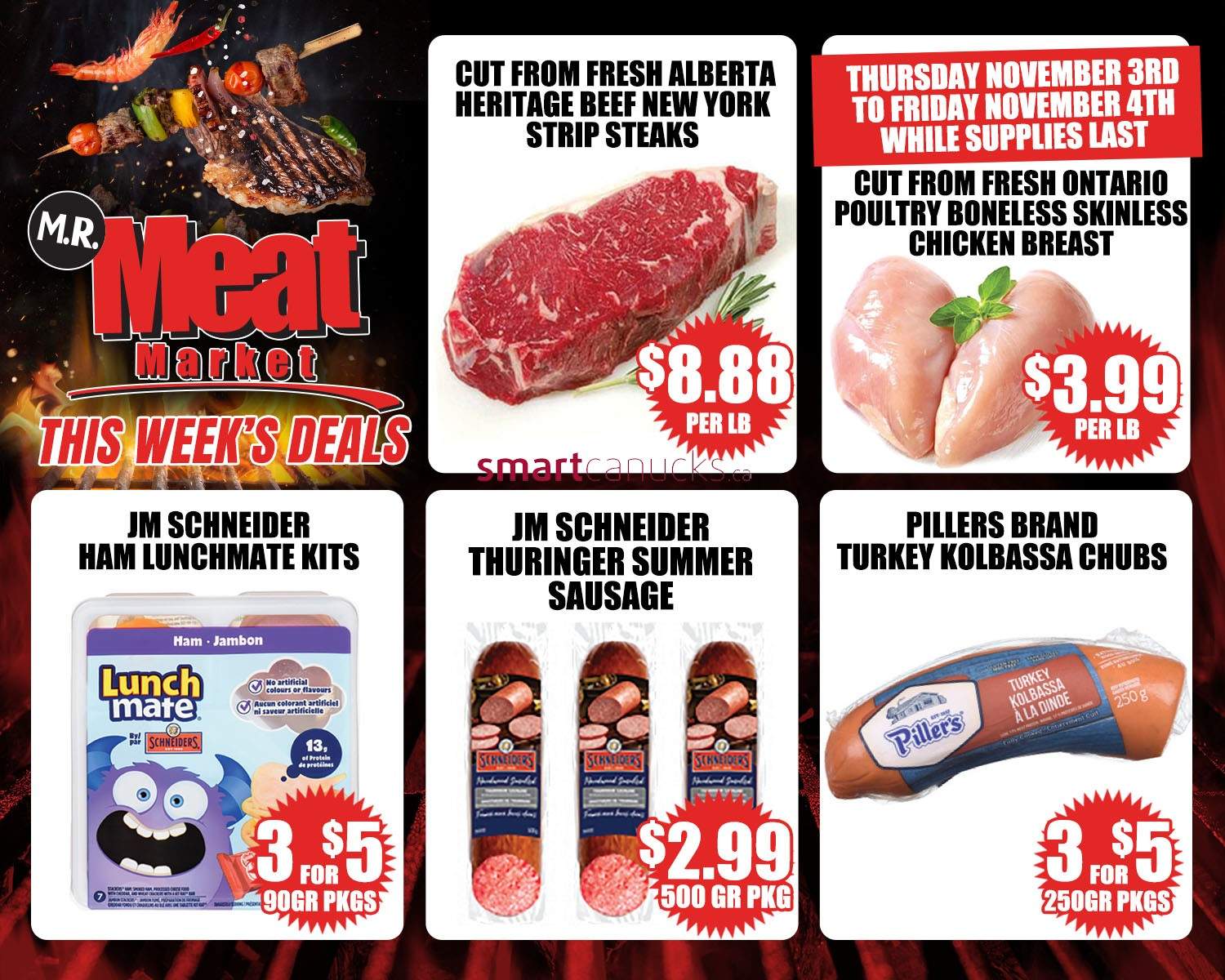 M R Meat Market Flyer November 3 To 10