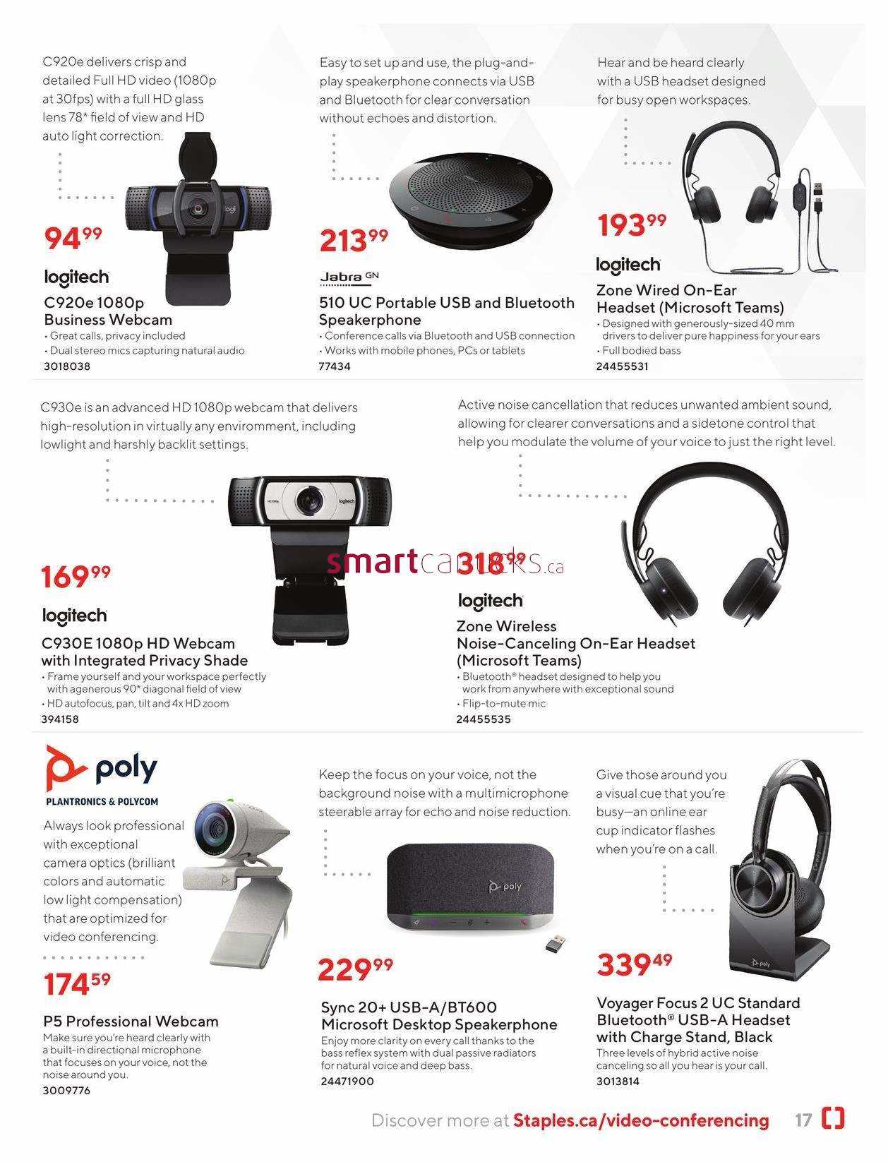 Staples Video Conferencing Guide November 16 To December 31
