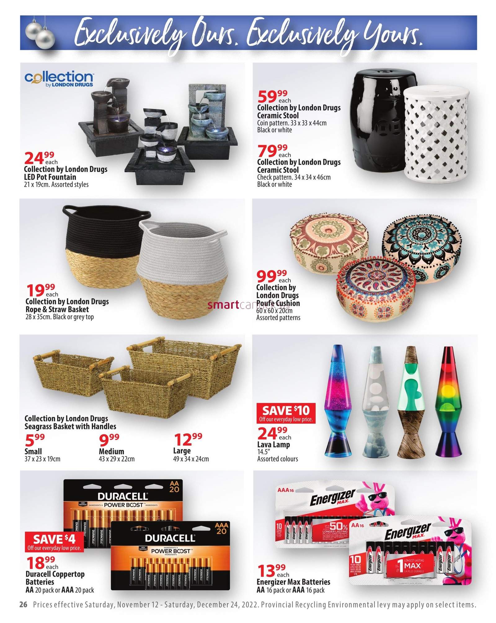 London Drugs Holiday Gift Guide November 12 to December 24