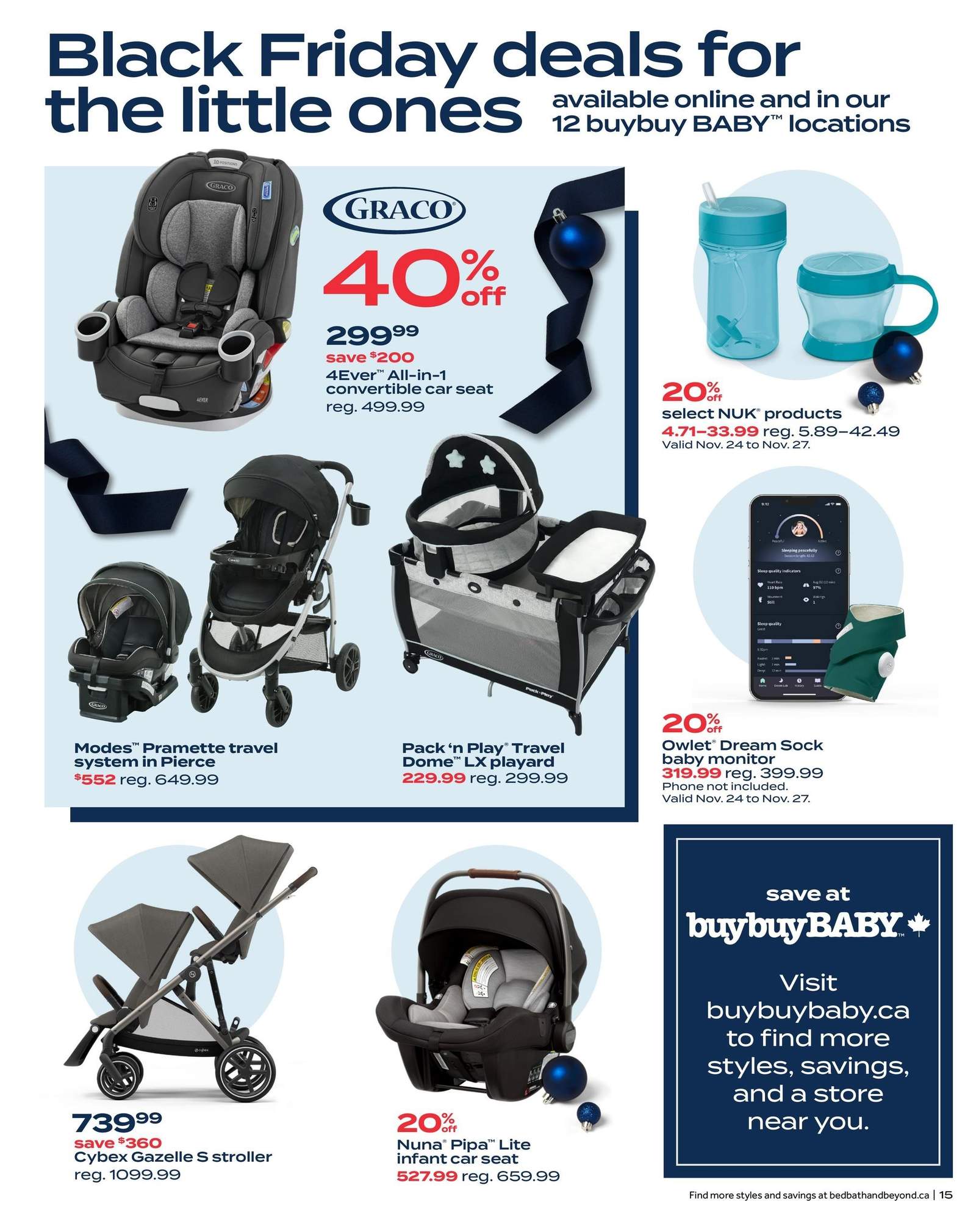 Bed Bath & Beyond Black Friday Deals Flyer November 20 To 27