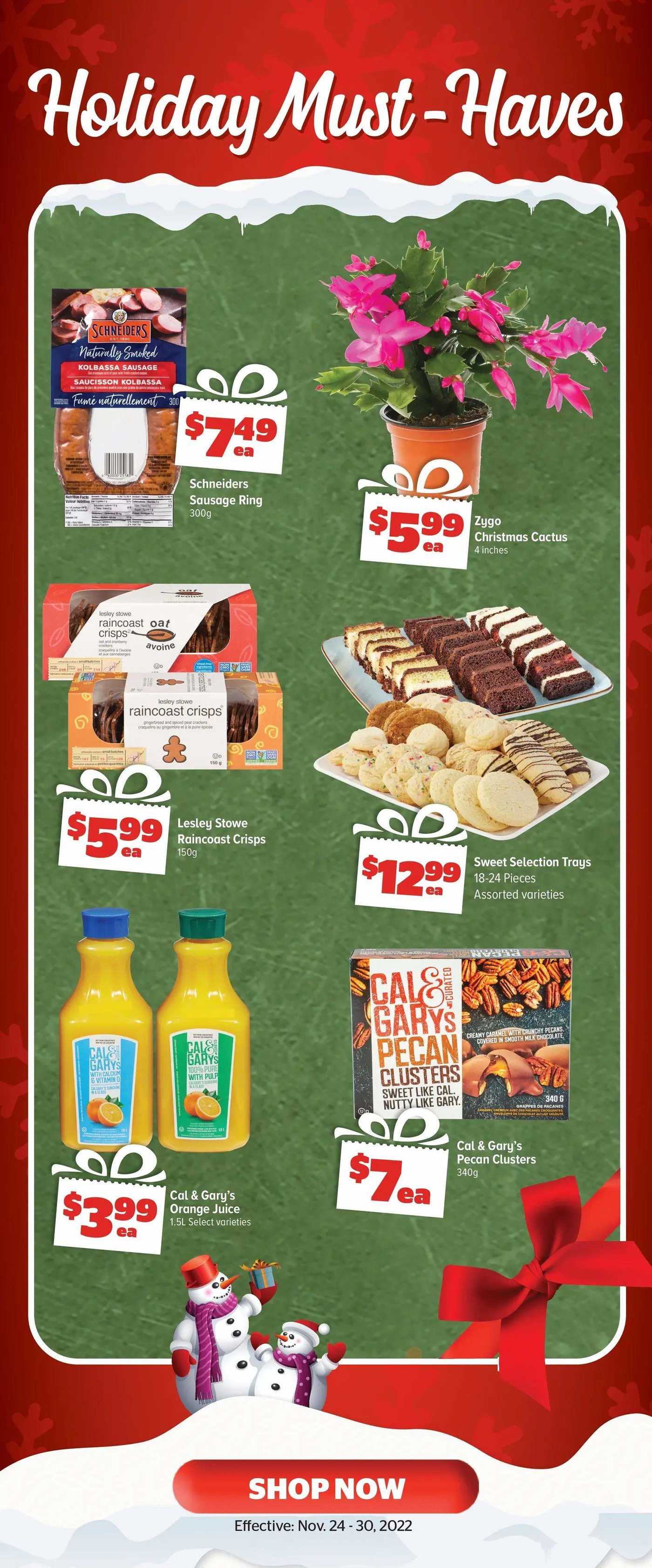 Calgary Co op Flyer November 24 To 30