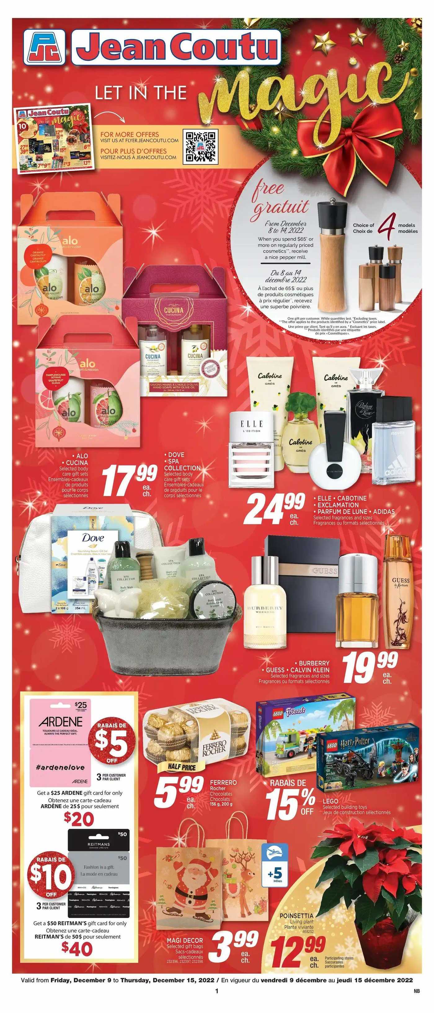 Jean Coutu NB Flyer December 9 To 15