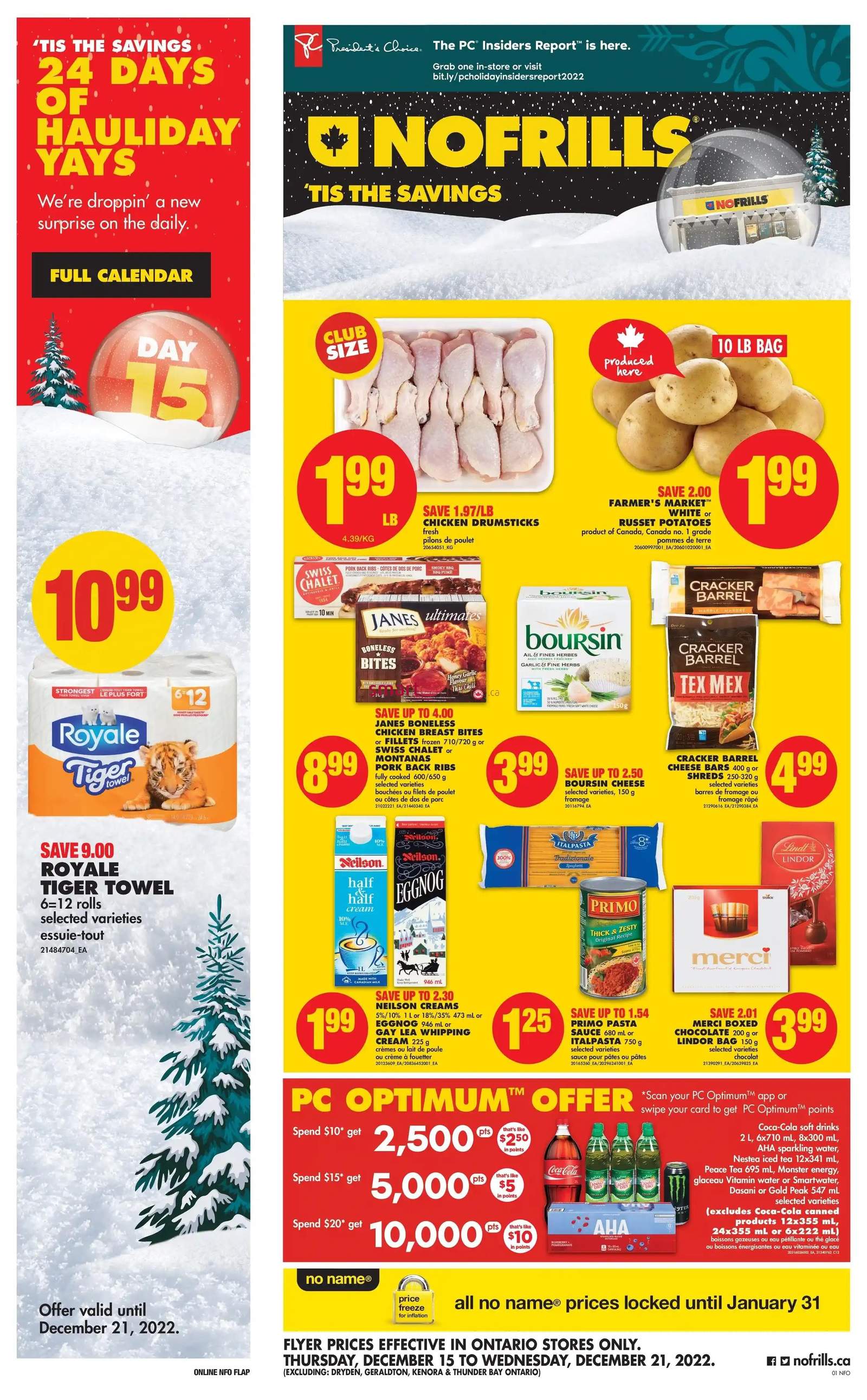 No Frills ON Flyer December 15 To 21