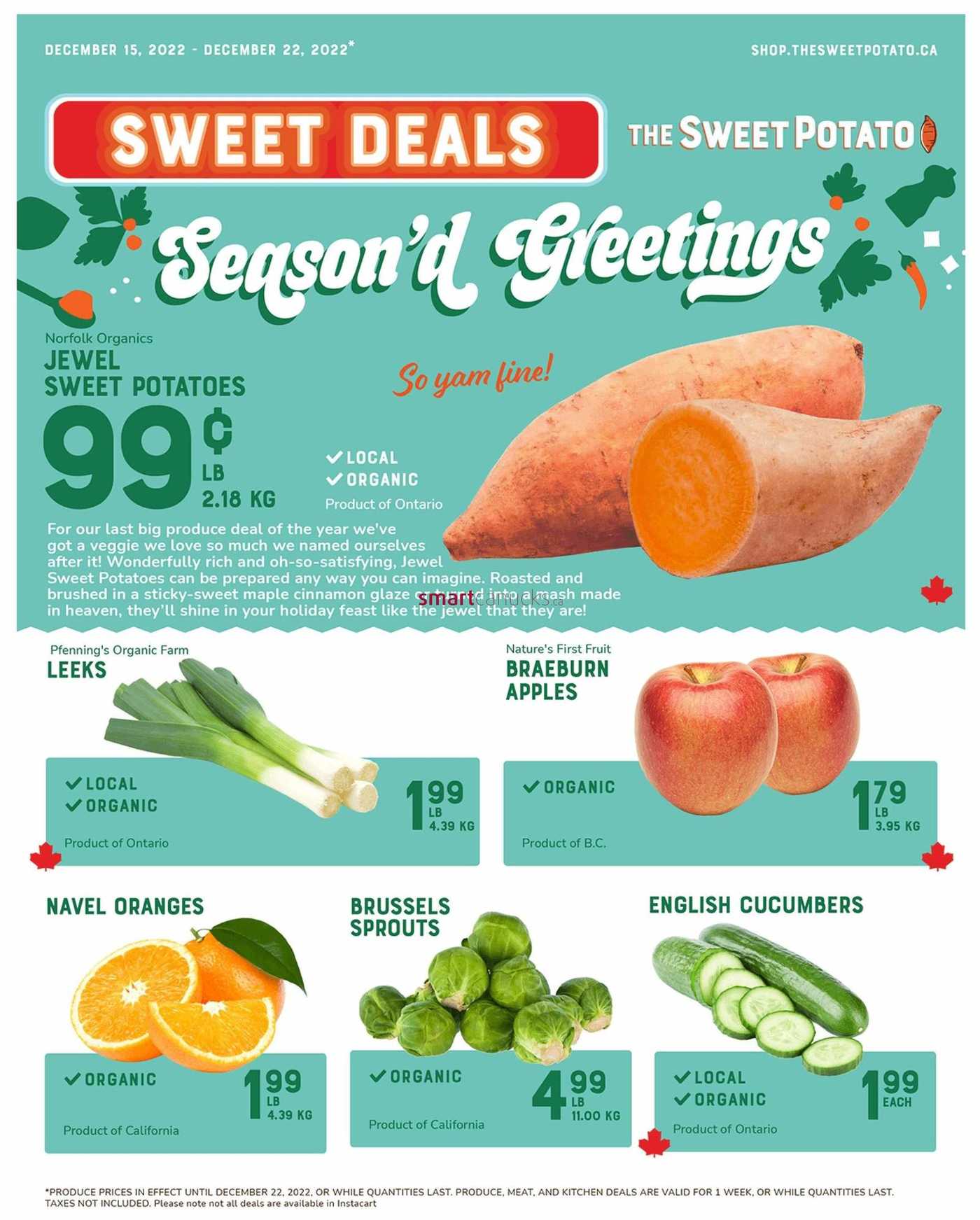 The Sweet Potato Flyer December 15 To 22