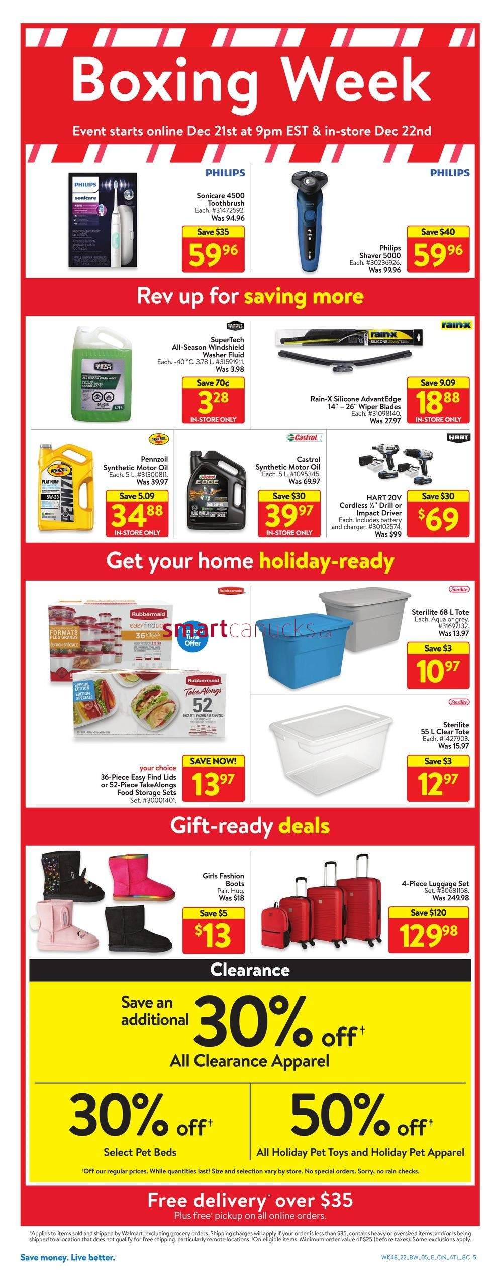 Walmart Boxing Day/Week Flyer December 21 to 28, 2022