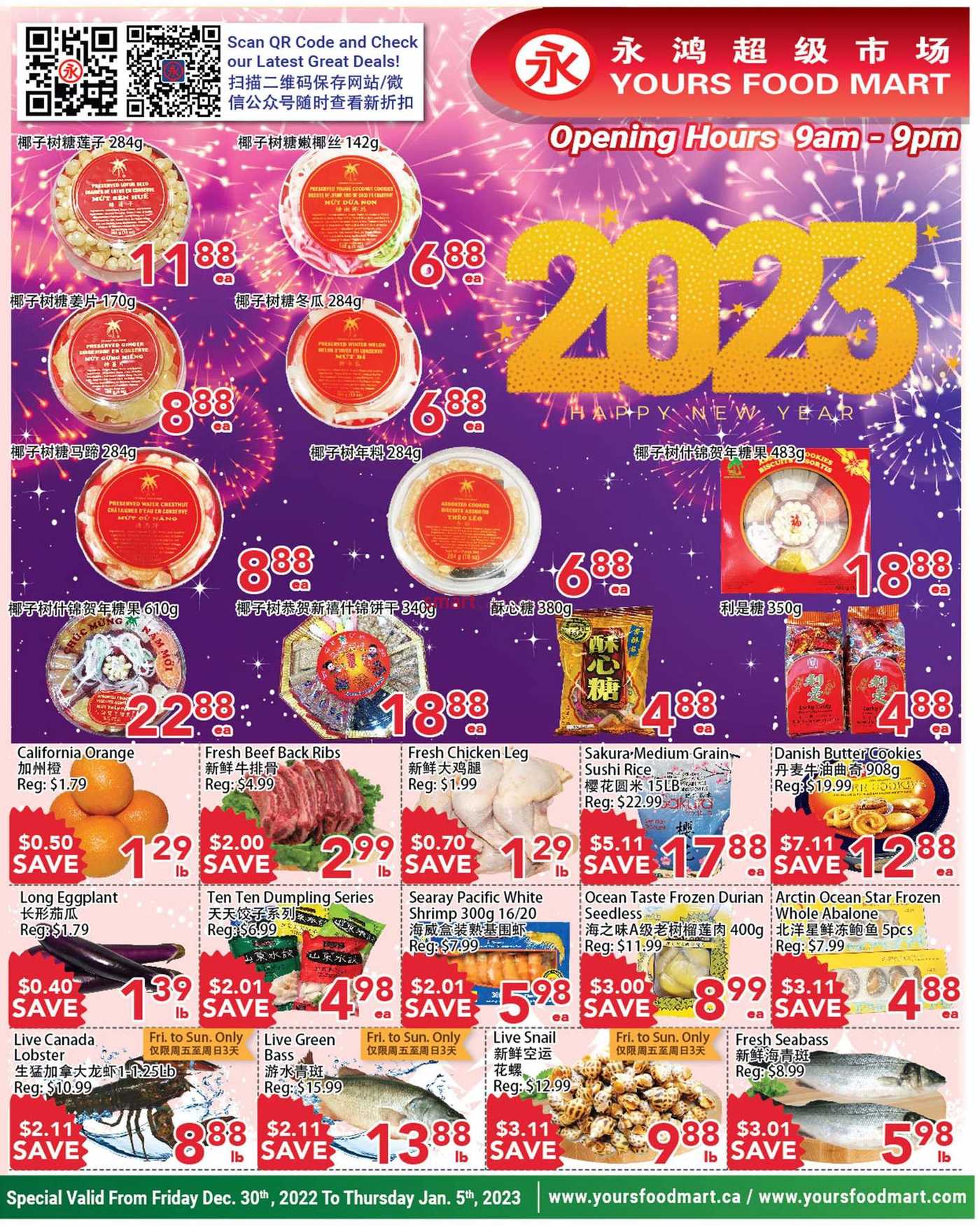 yours-food-mart-flyer-december-30-to-january-5