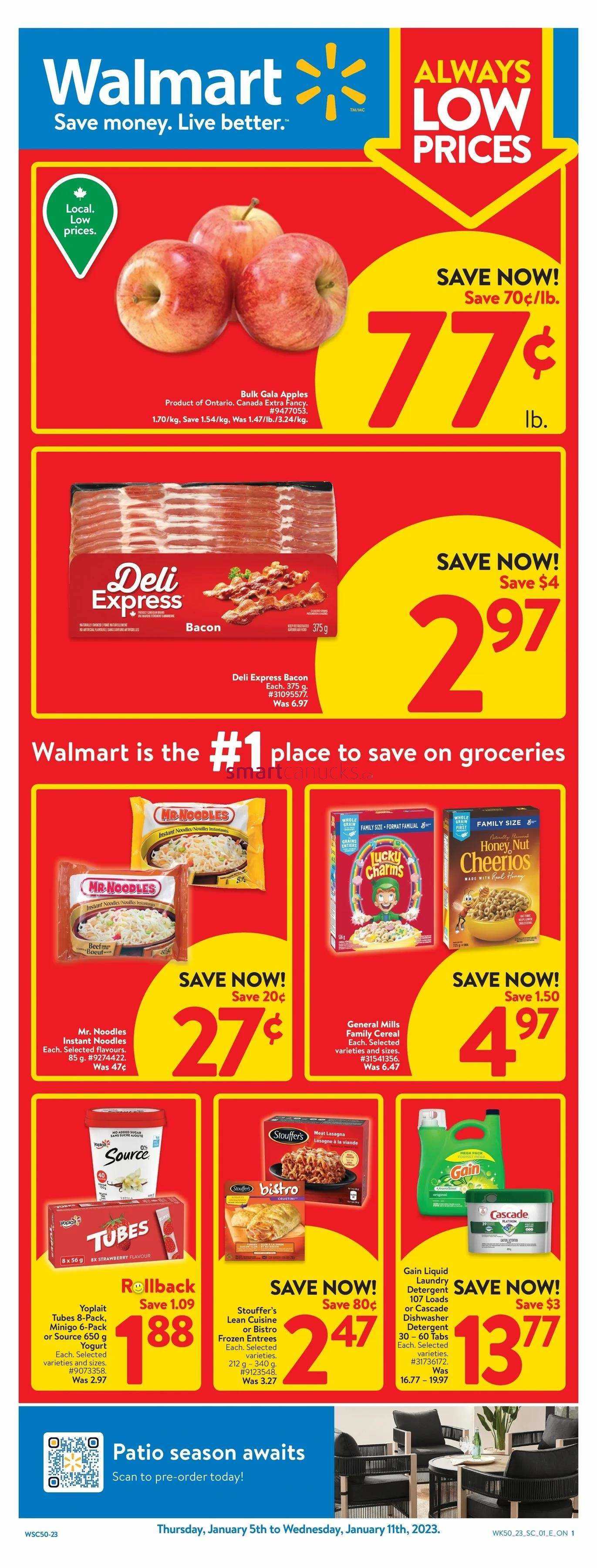 Walmart ON Flyer January 5 To 11