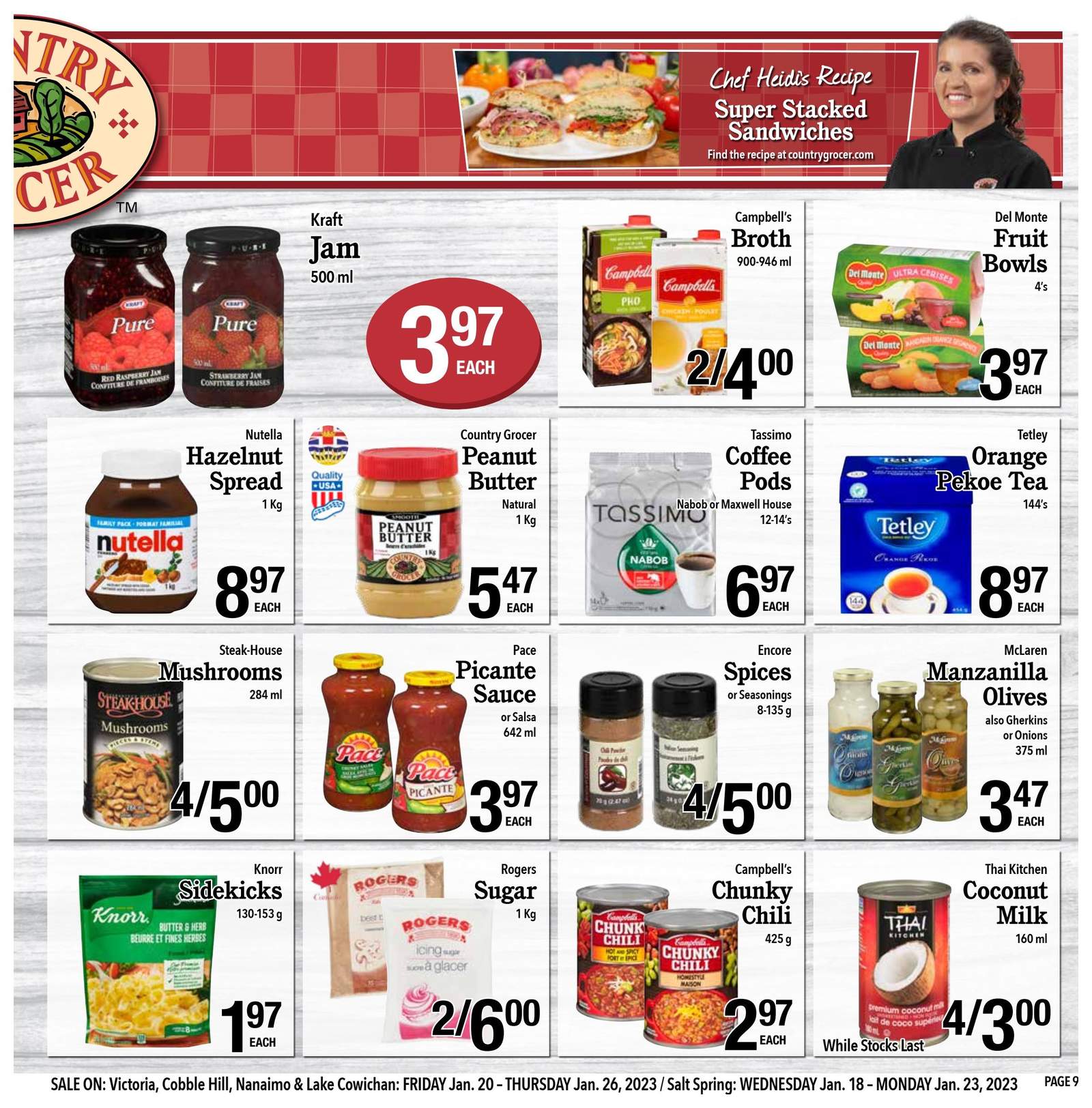 Country Grocer Flyer January 20 To 26