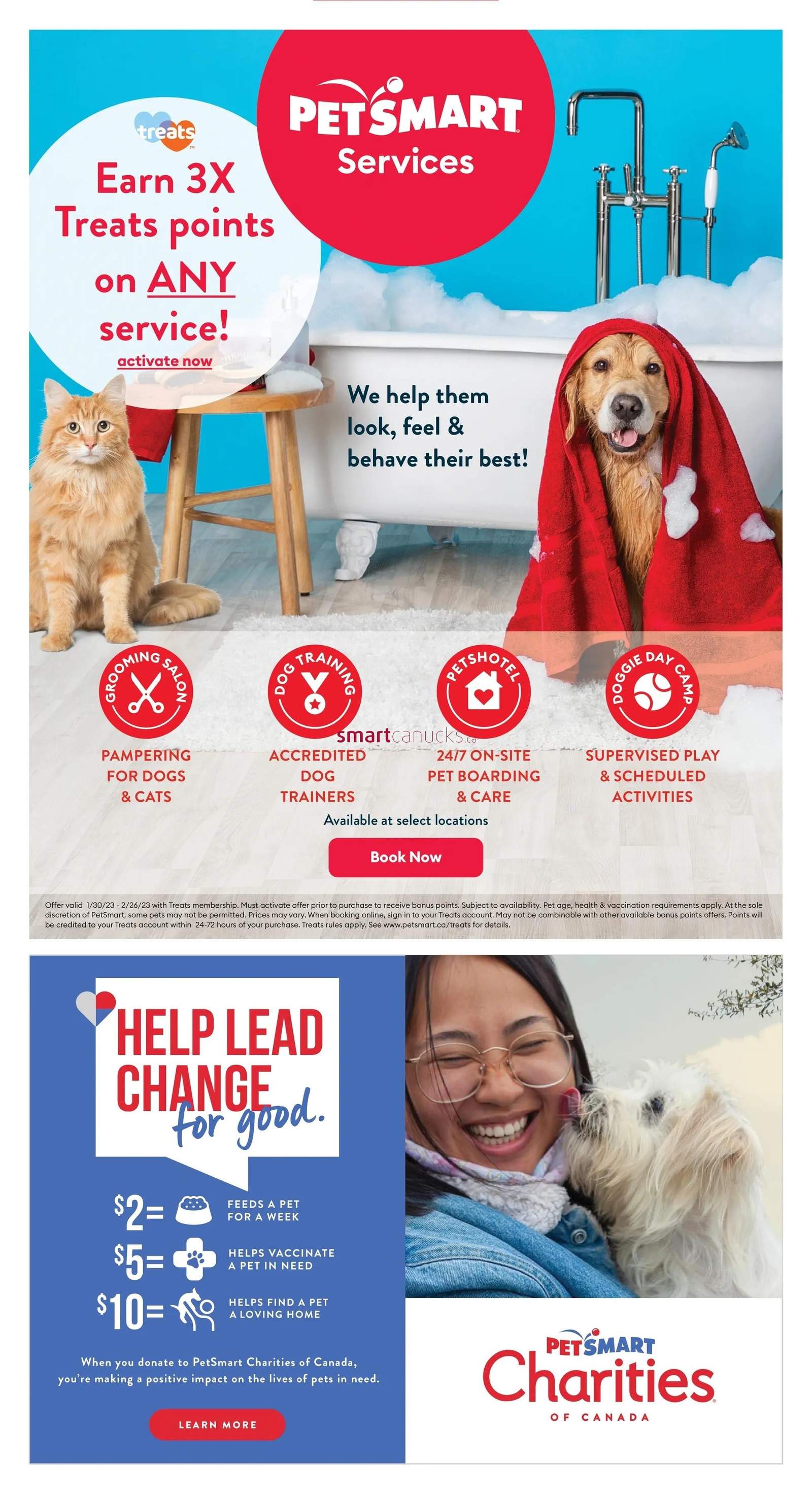 PetSmart February Savings Flyer January 30 to February 26